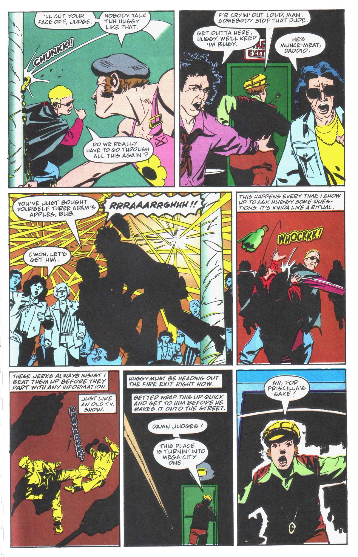 Read online Judge Dredd: The Megazine comic -  Issue #9 - 22