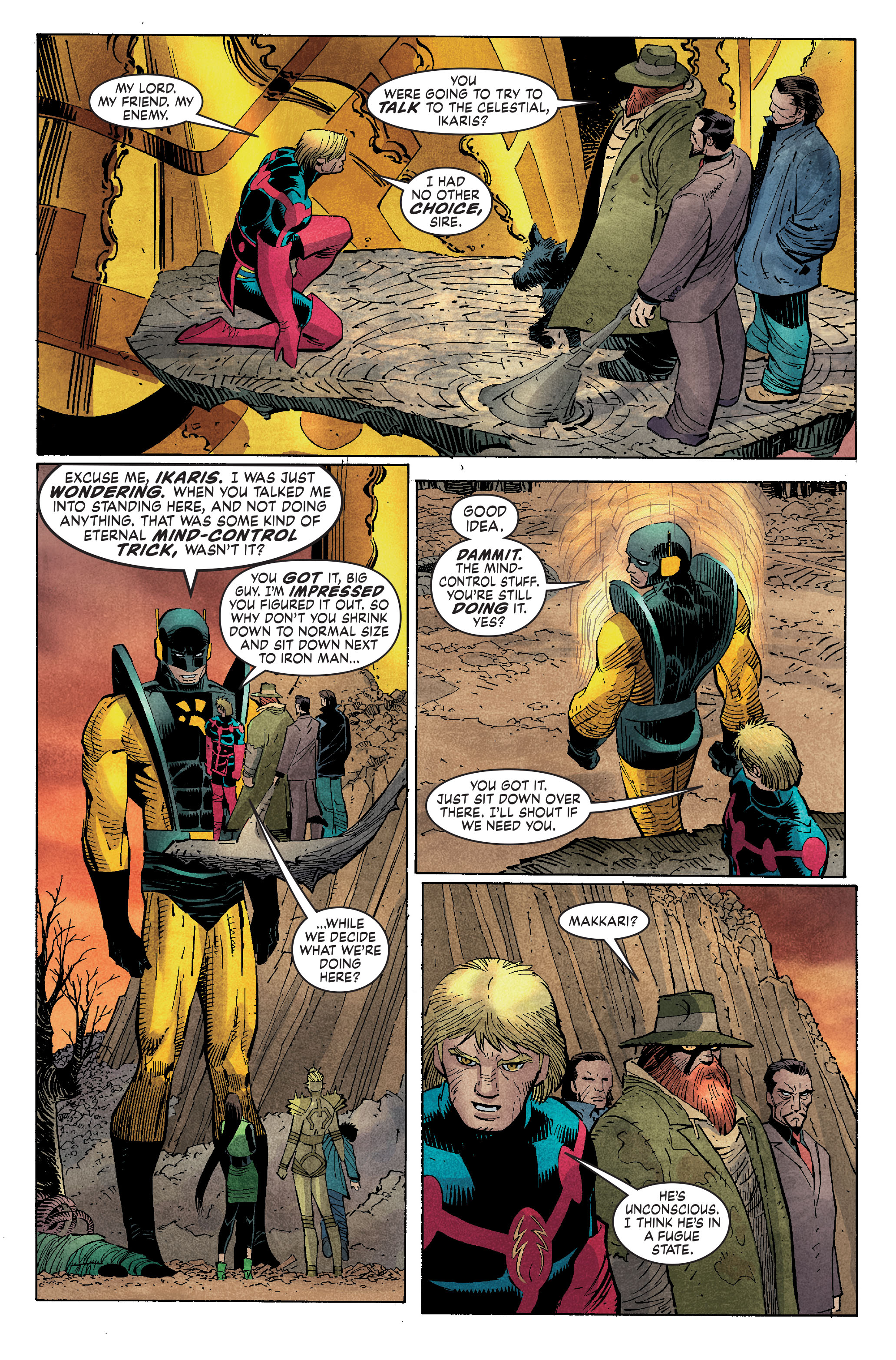 Read online Eternals (2006) comic -  Issue #6 - 24