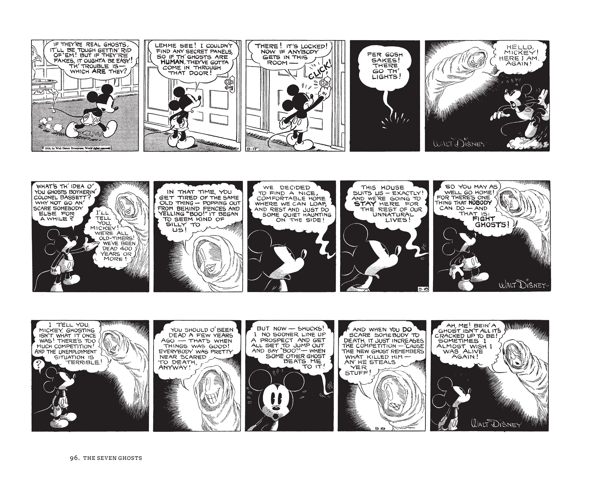 Read online Walt Disney's Mickey Mouse by Floyd Gottfredson comic -  Issue # TPB 4 (Part 1) - 96