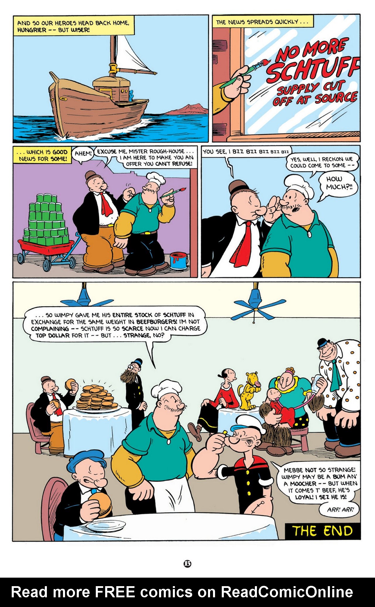 Read online Popeye (2012) comic -  Issue #9 - 17