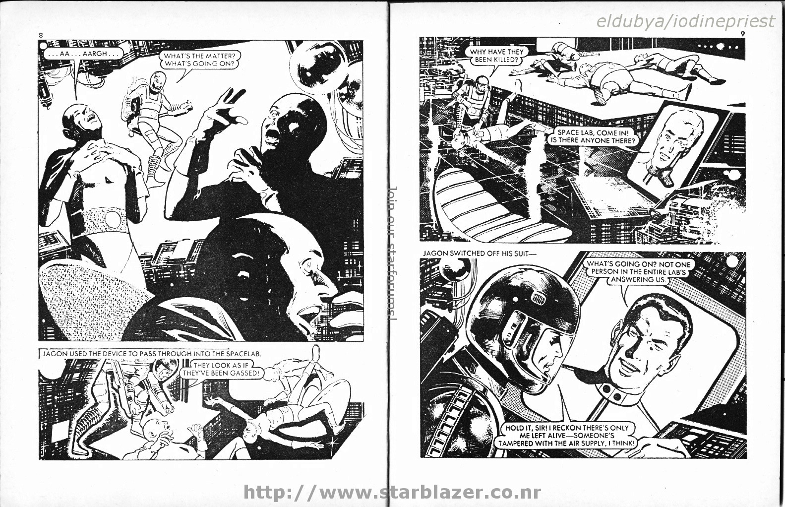 Read online Starblazer comic -  Issue #80 - 6