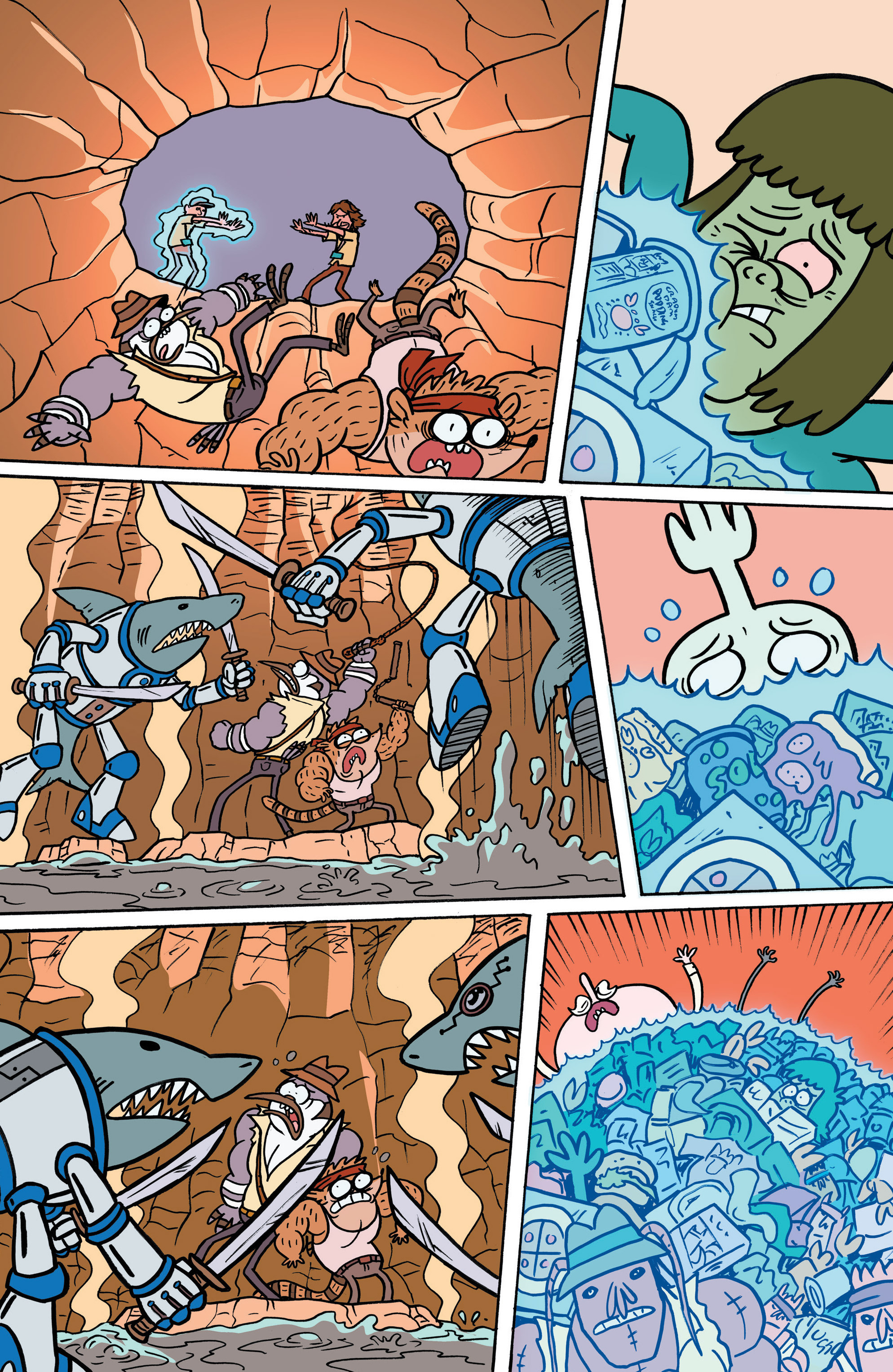 Read online Regular Show comic -  Issue #36 - 12