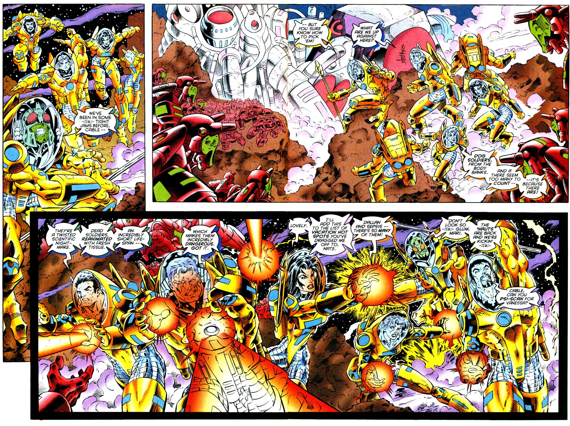 Read online Cable (1993) comic -  Issue #38 - 17