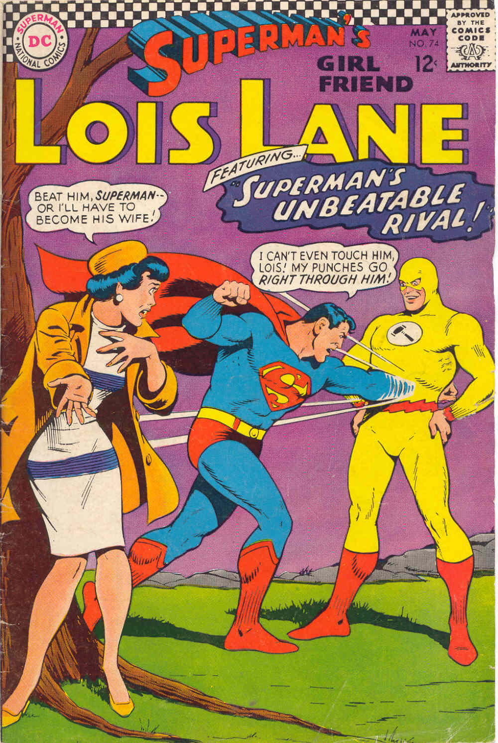 Read online Superman's Girl Friend, Lois Lane comic -  Issue #74 - 1