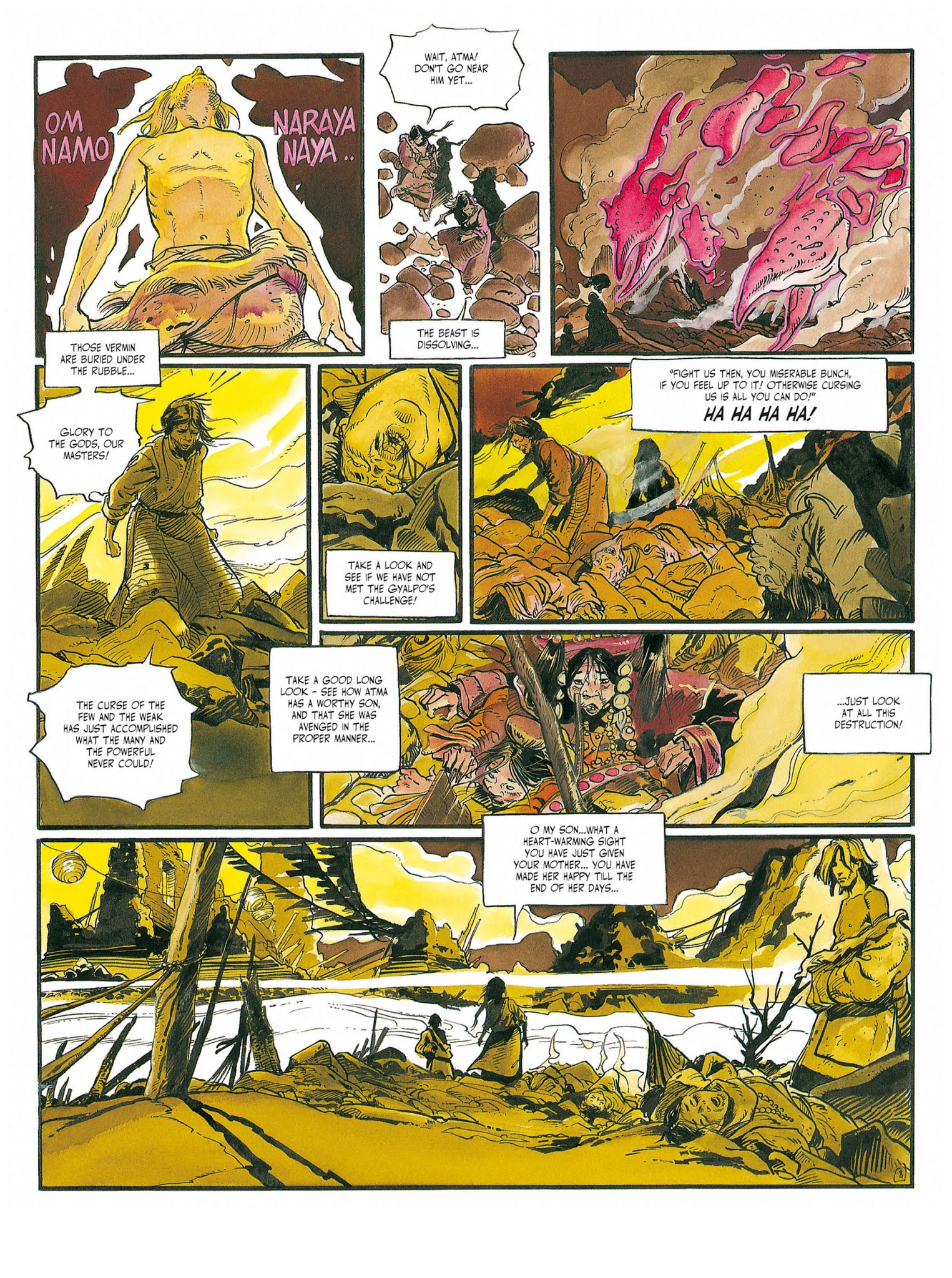 Read online The White Lama comic -  Issue #5 - 12