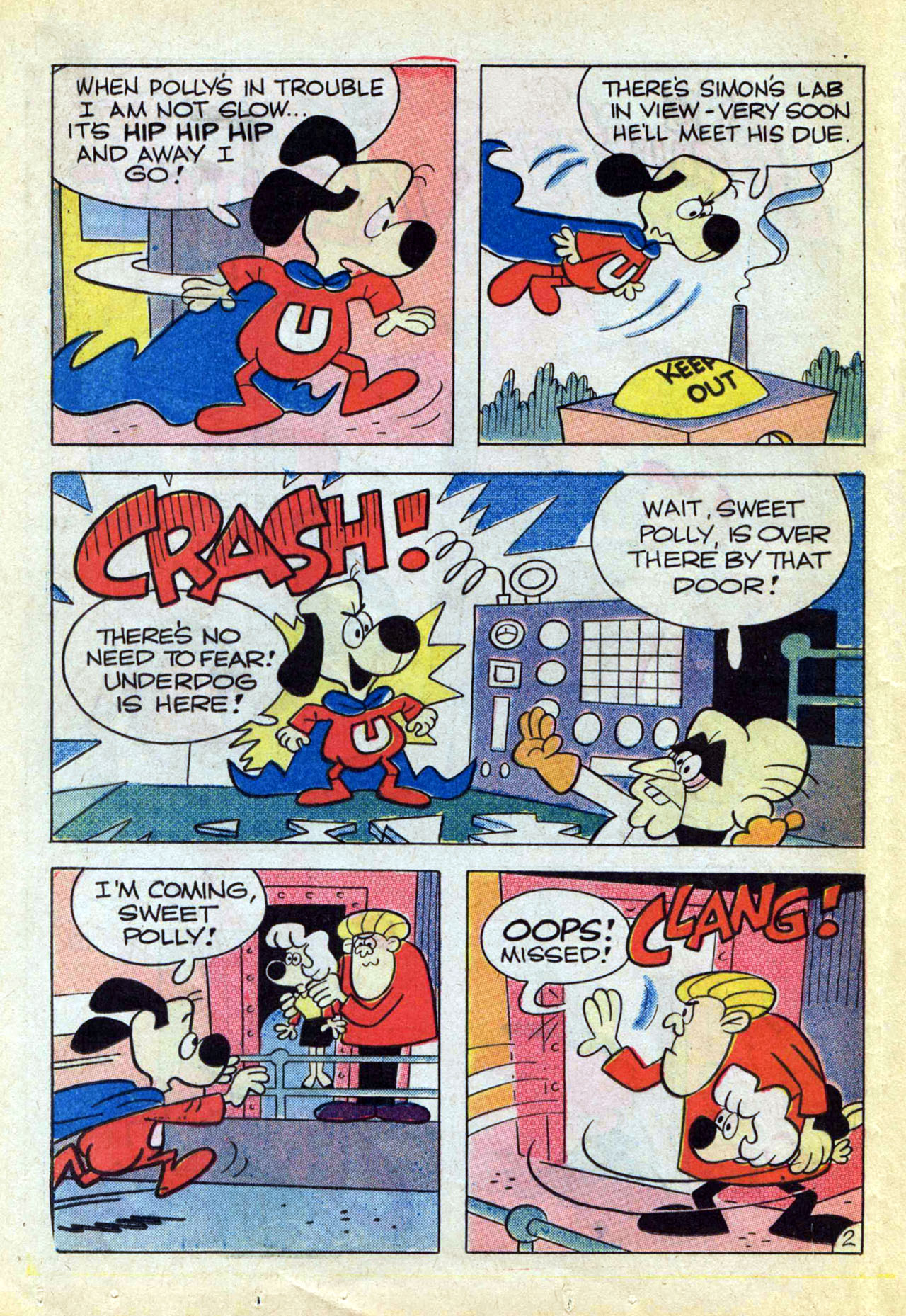 Read online Underdog (1970) comic -  Issue #10 - 16