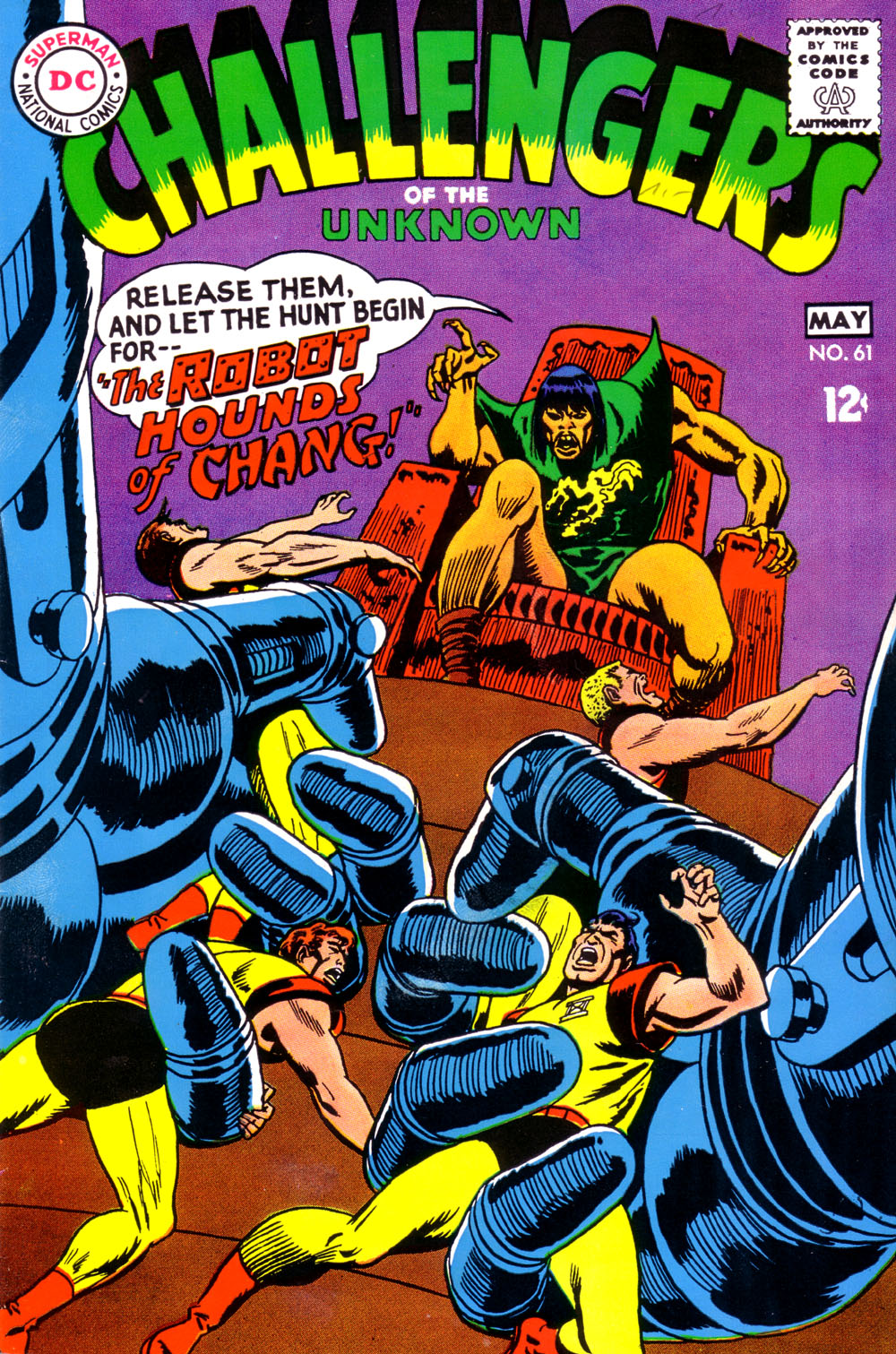 Read online Challengers of the Unknown (1958) comic -  Issue #61 - 1