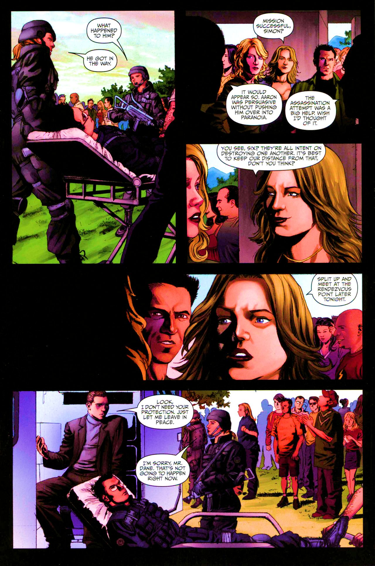 Read online Battlestar Galactica: Season Zero comic -  Issue #8 - 17