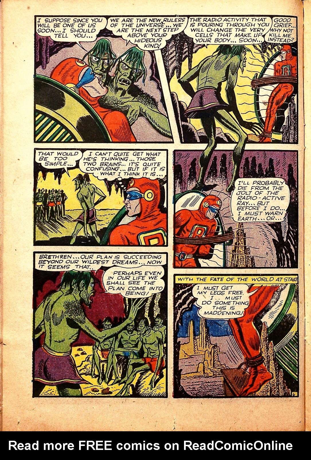 Read online Captain Flight Comics comic -  Issue #11 - 18