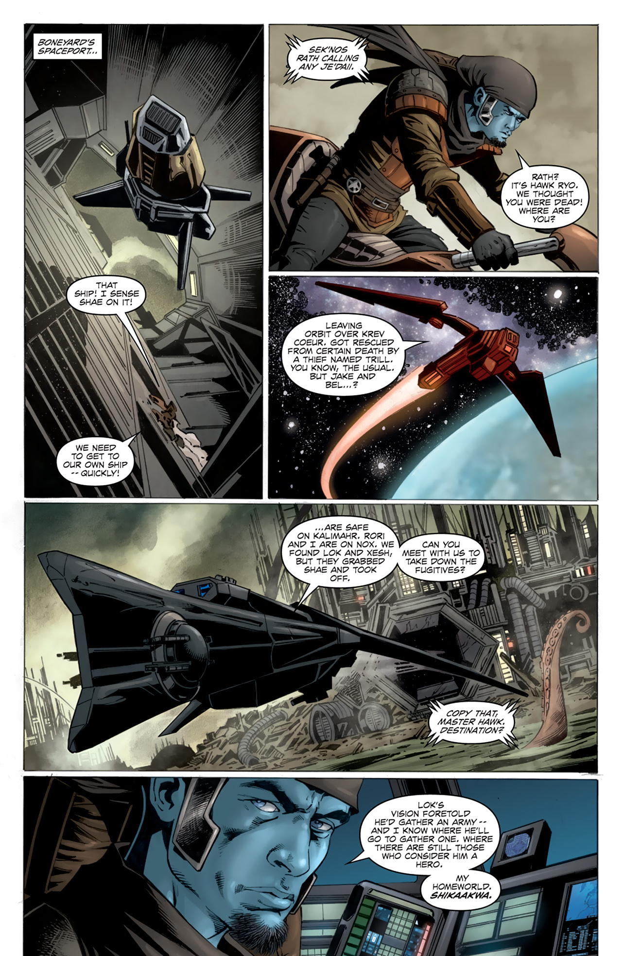 Read online Star Wars: Dawn of the Jedi - Prisoner of Bogan comic -  Issue #4 - 19