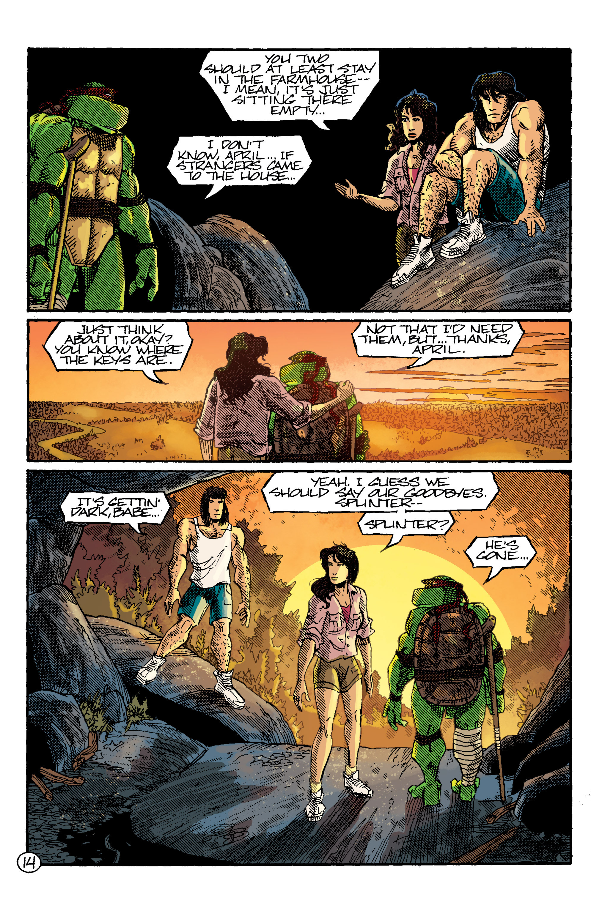 Read online Teenage Mutant Ninja Turtles Color Classics (2015) comic -  Issue #15 - 16