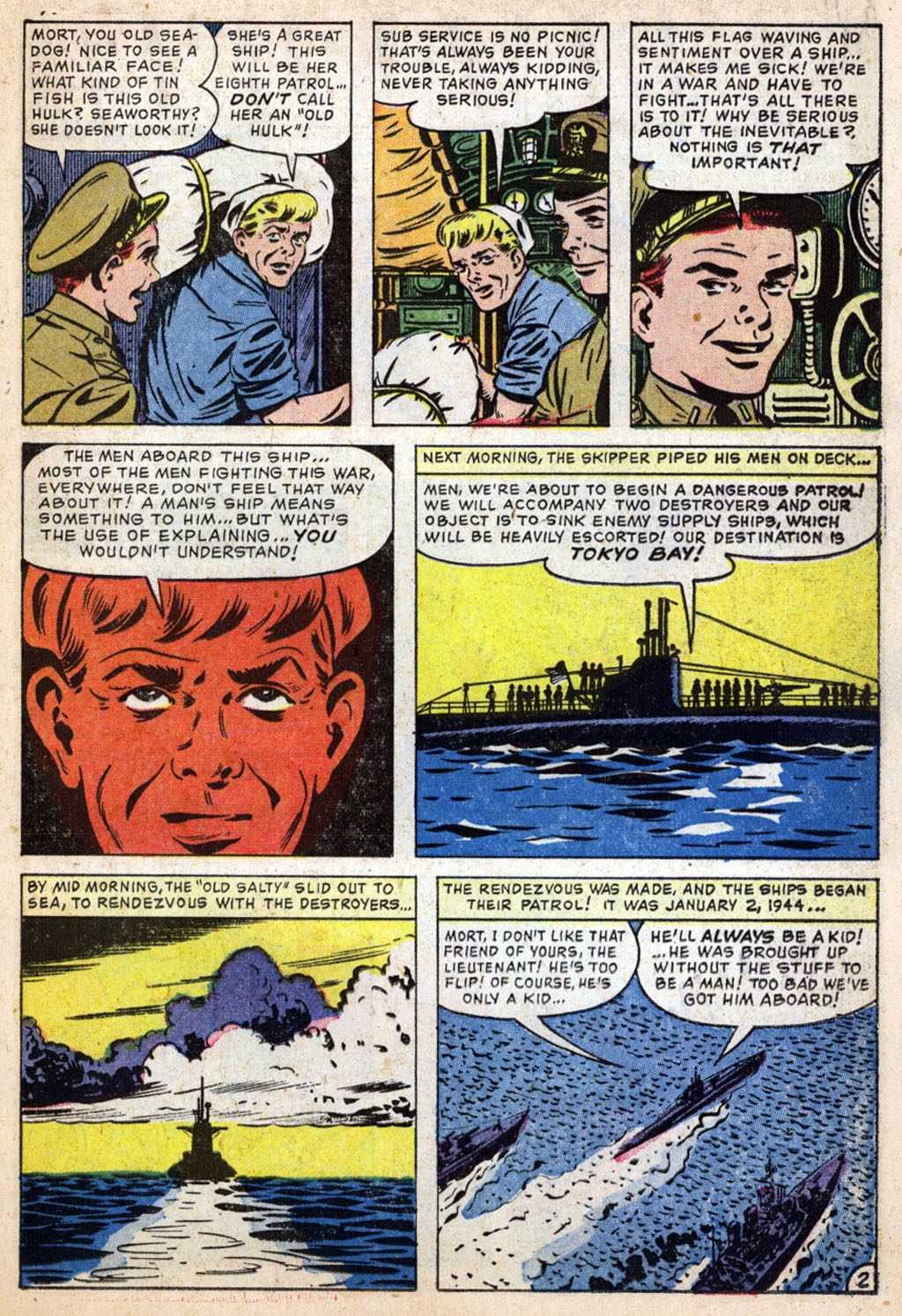 Read online Navy Action (1957) comic -  Issue #16 - 11