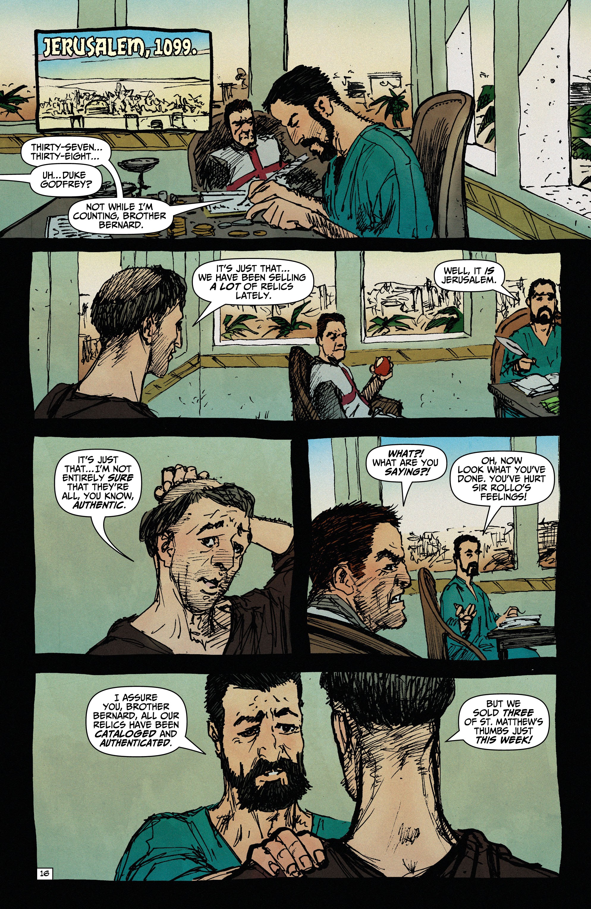 Read online Second Coming: Only Begotten Son comic -  Issue #3 - 18