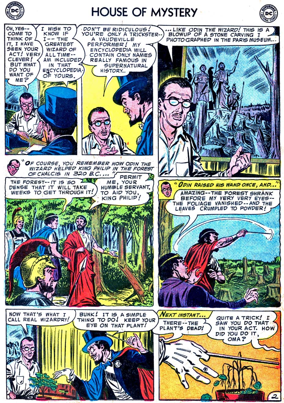 Read online House of Mystery (1951) comic -  Issue #53 - 12