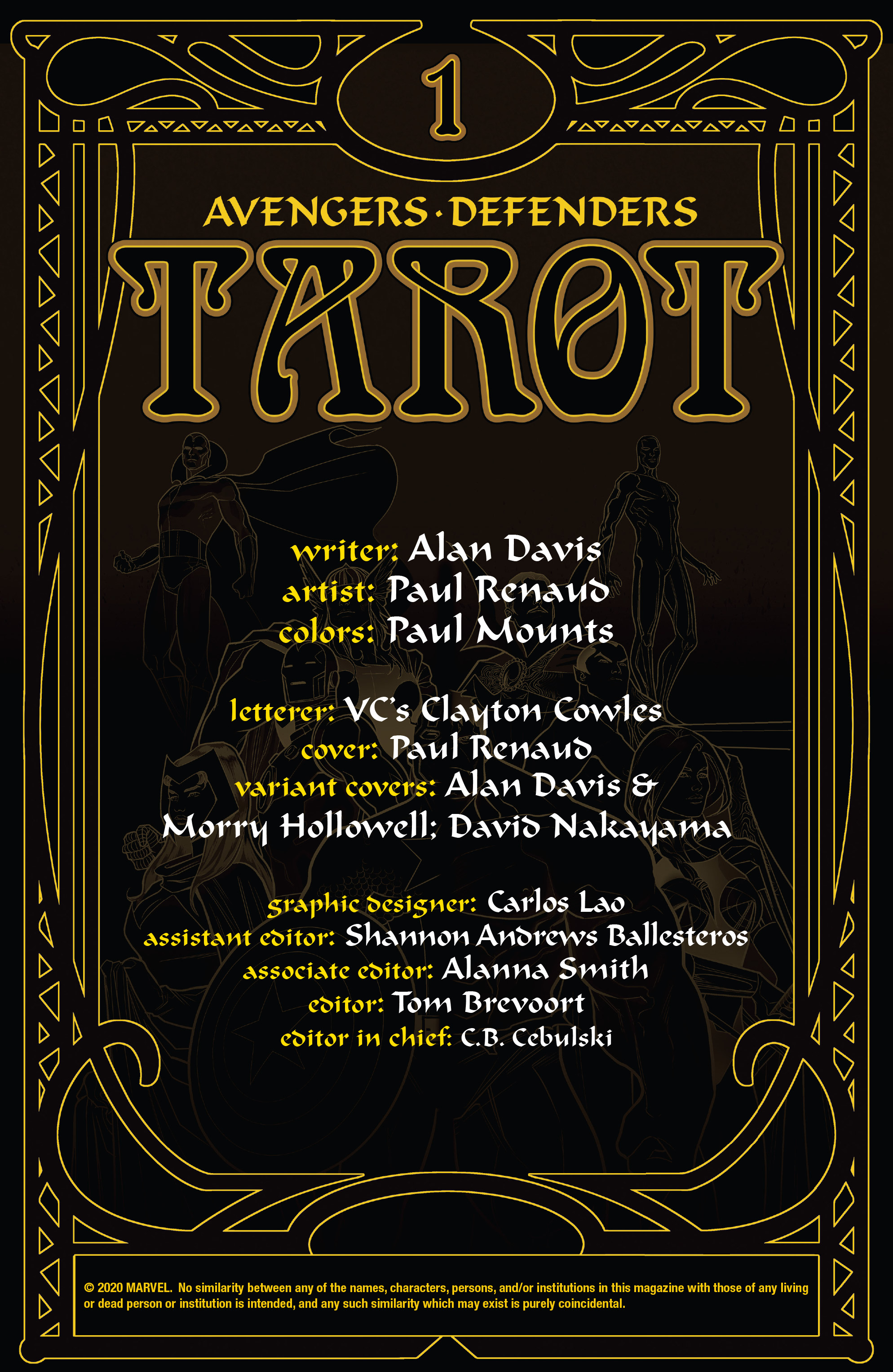Read online Tarot comic -  Issue #1 - 2