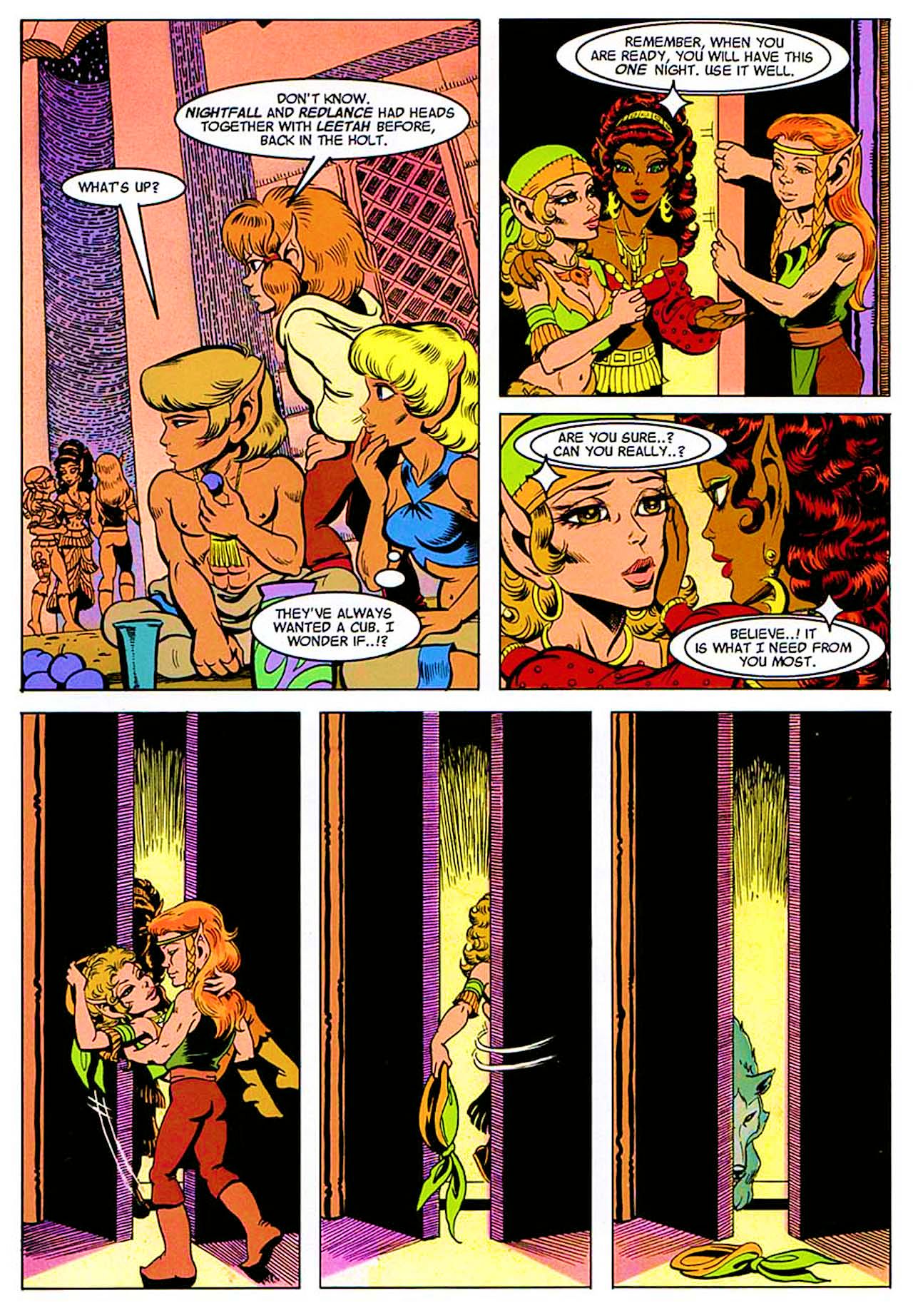 Read online ElfQuest: Kings of the Broken Wheel comic -  Issue #4 - 16