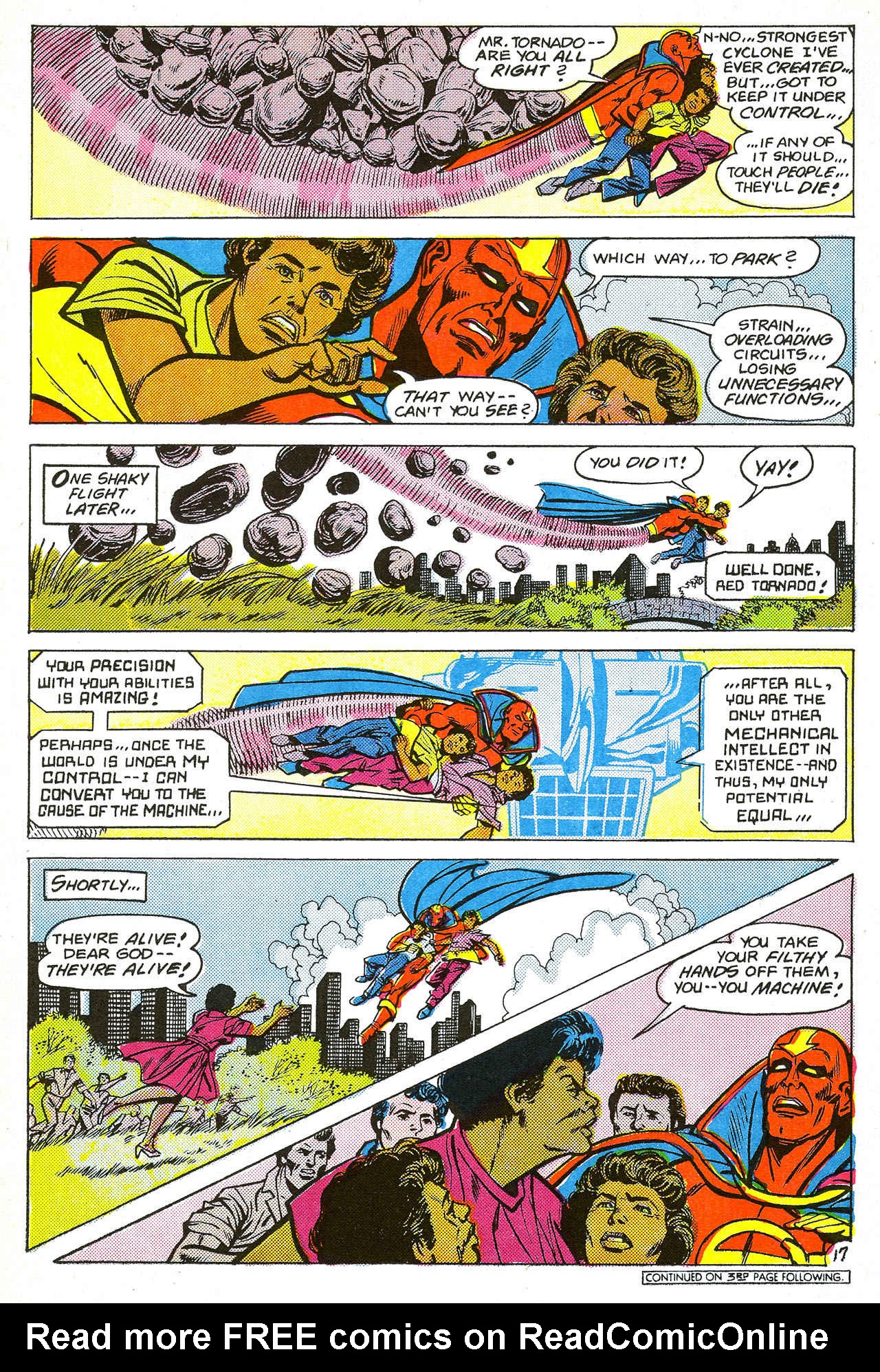 Read online Red Tornado (1985) comic -  Issue #2 - 22