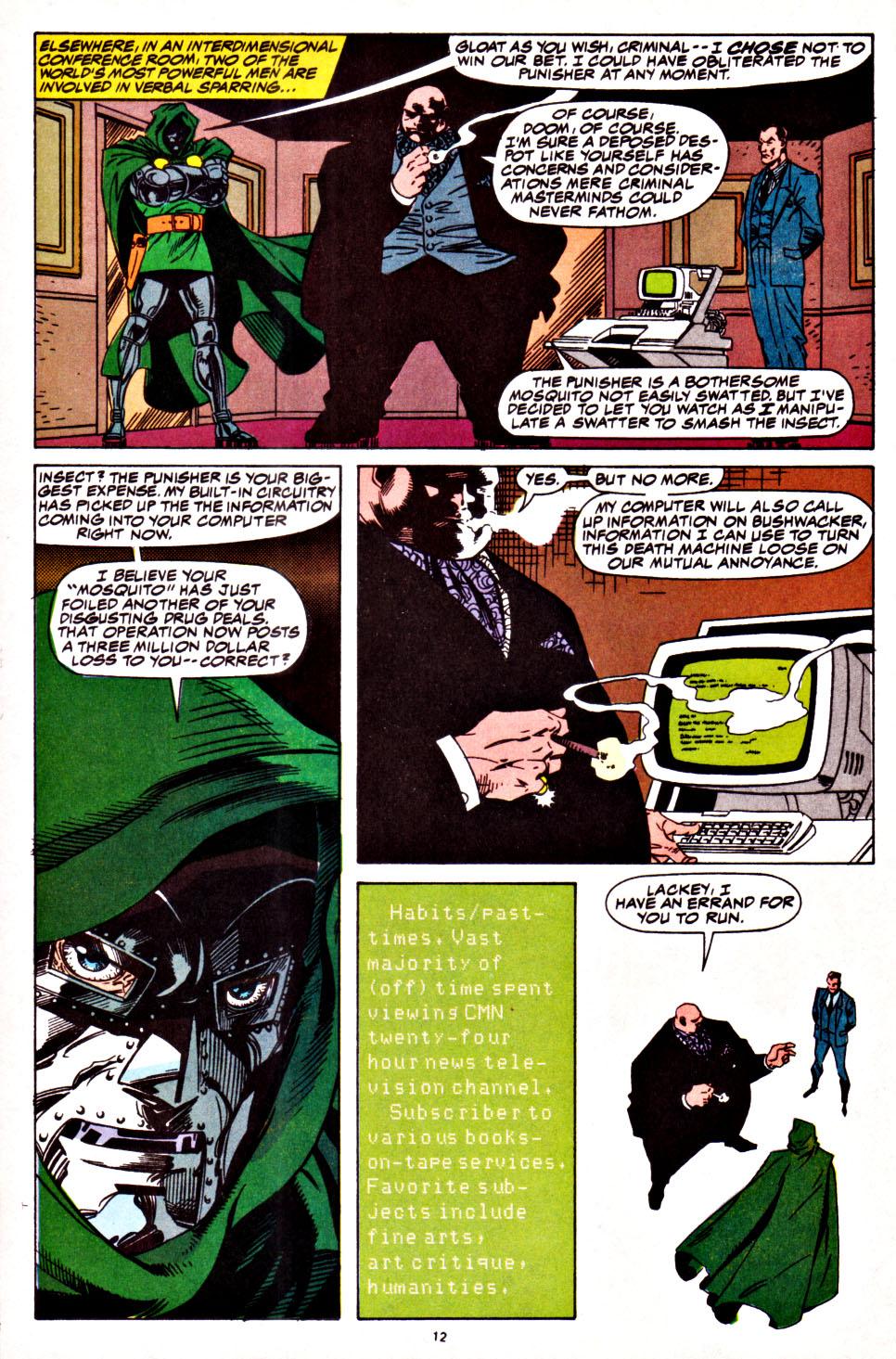 Read online The Punisher War Journal comic -  Issue #12 - 11