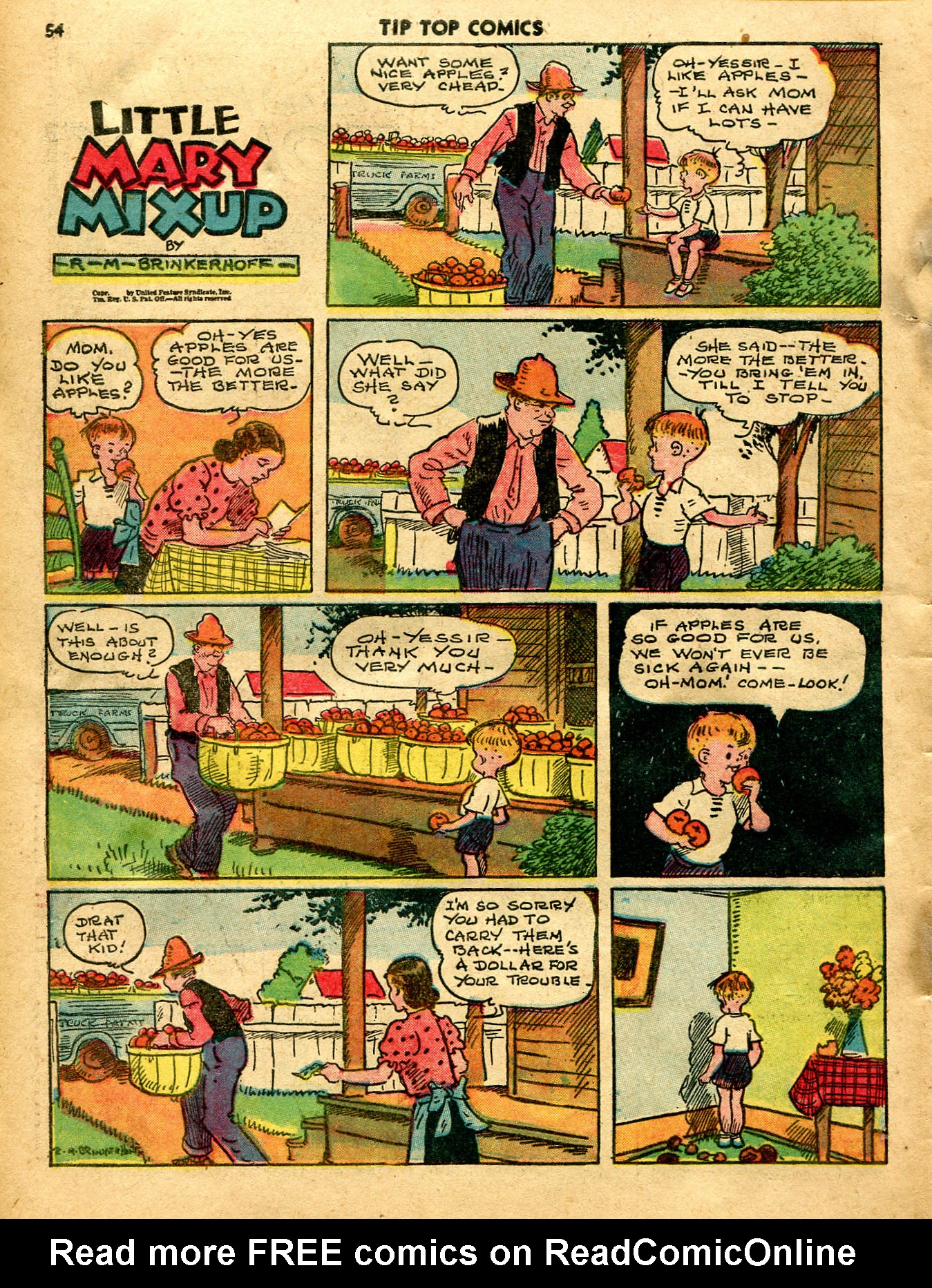 Read online Tip Top Comics comic -  Issue #60 - 56
