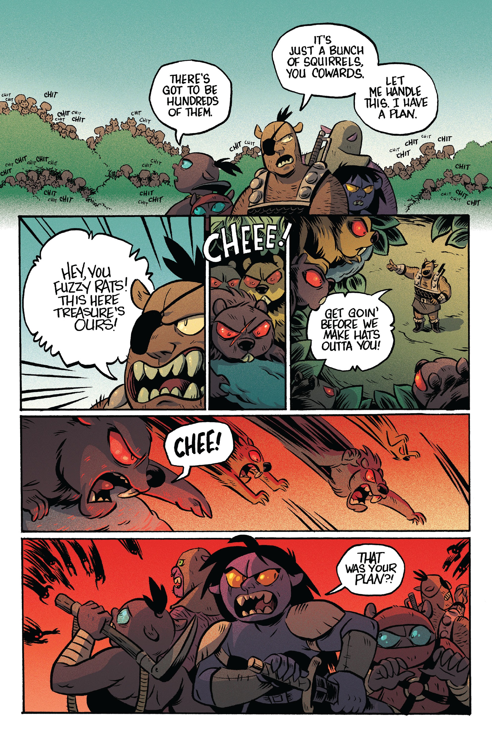 Read online ORCS! comic -  Issue #1 - 24