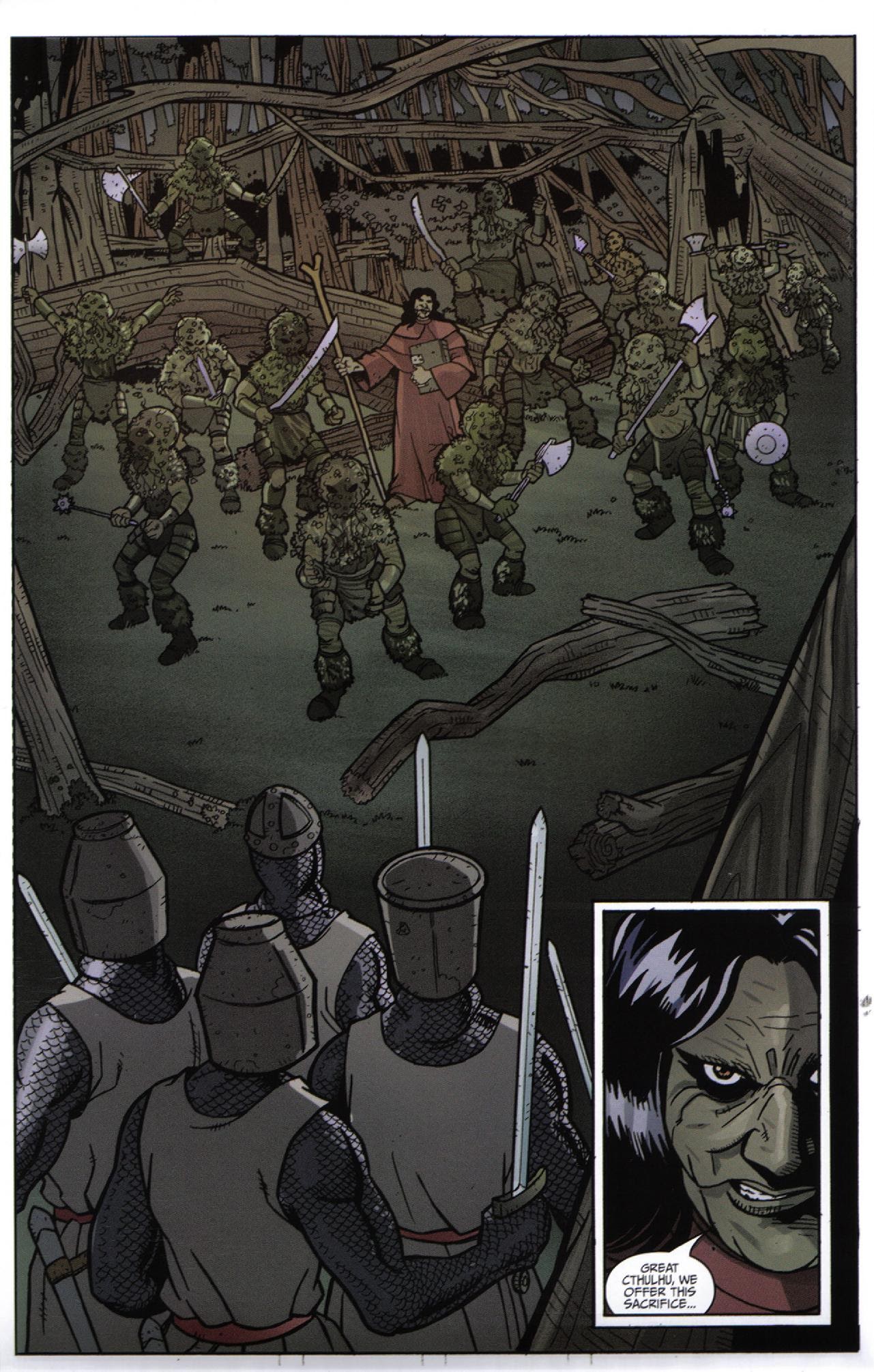 Read online Fall of Cthulhu: Godwar comic -  Issue #4 - 10