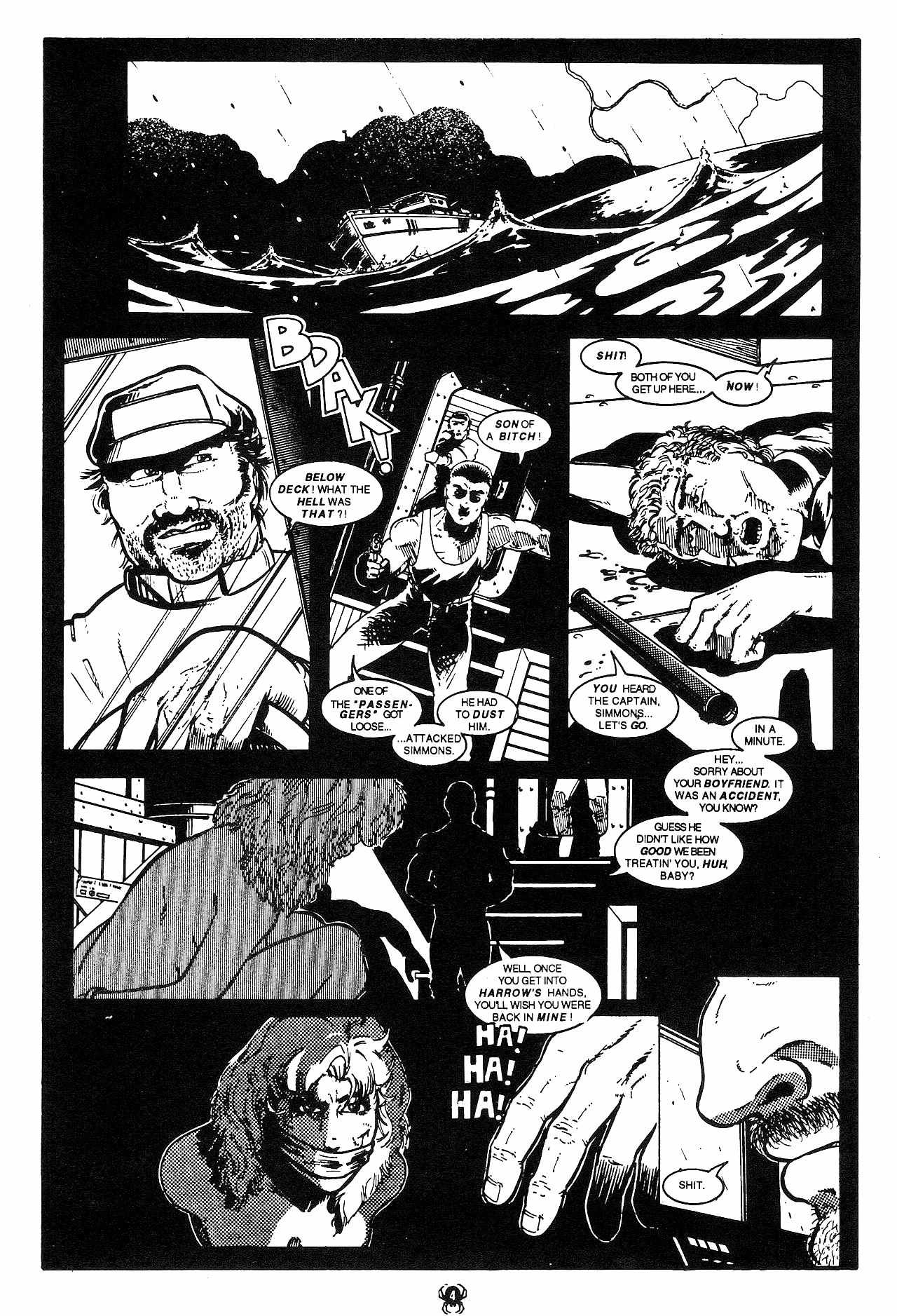 Read online Fangs of the Widow comic -  Issue #2 - 5