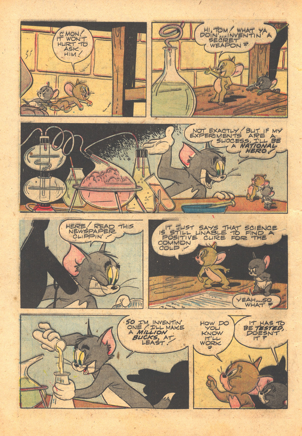 Read online Tom & Jerry Comics comic -  Issue #80 - 4