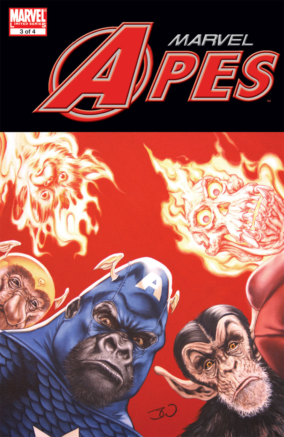 Read online Marvel Apes comic -  Issue #3 - 1