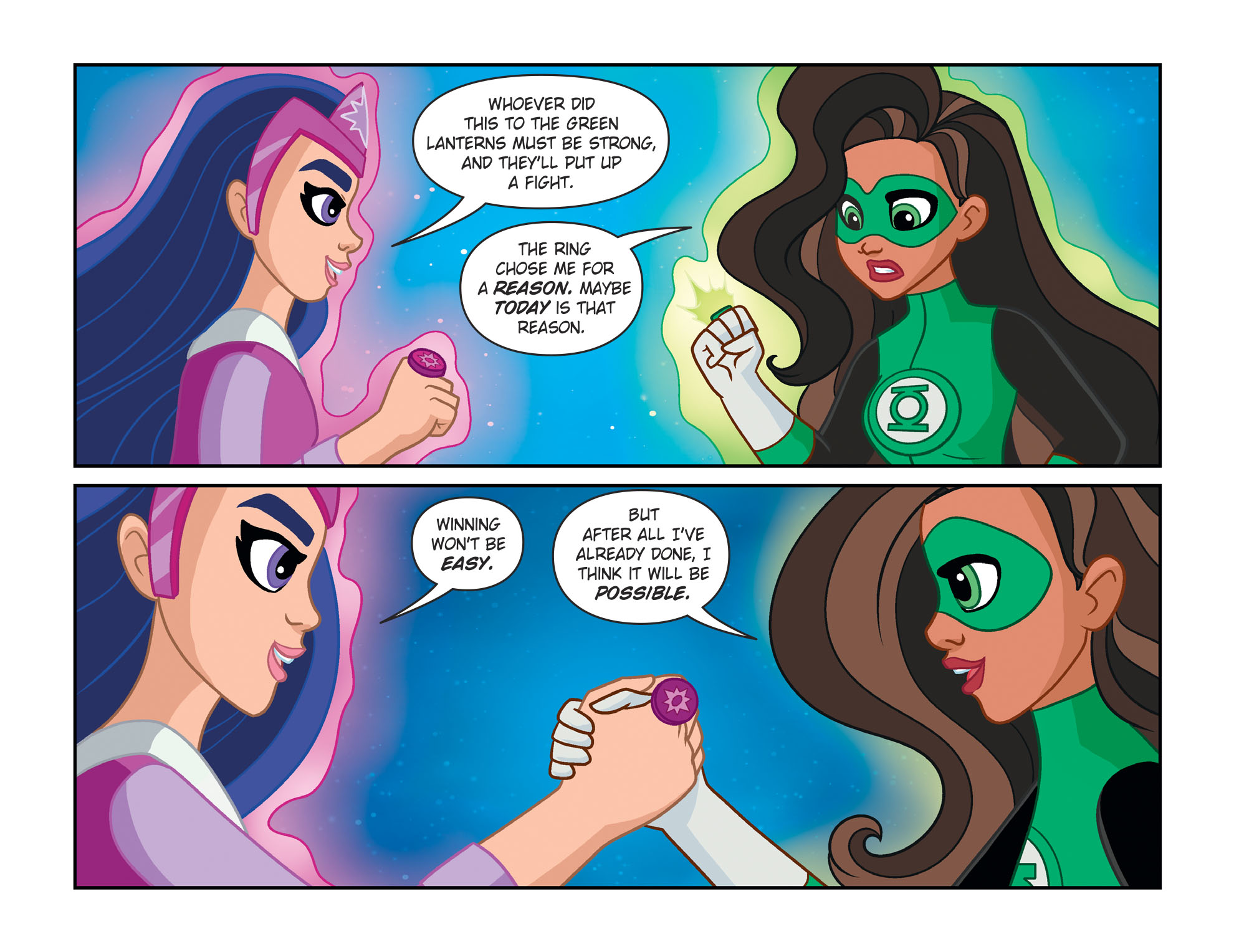 Read online DC Super Hero Girls: Spaced Out comic -  Issue #7 - 9