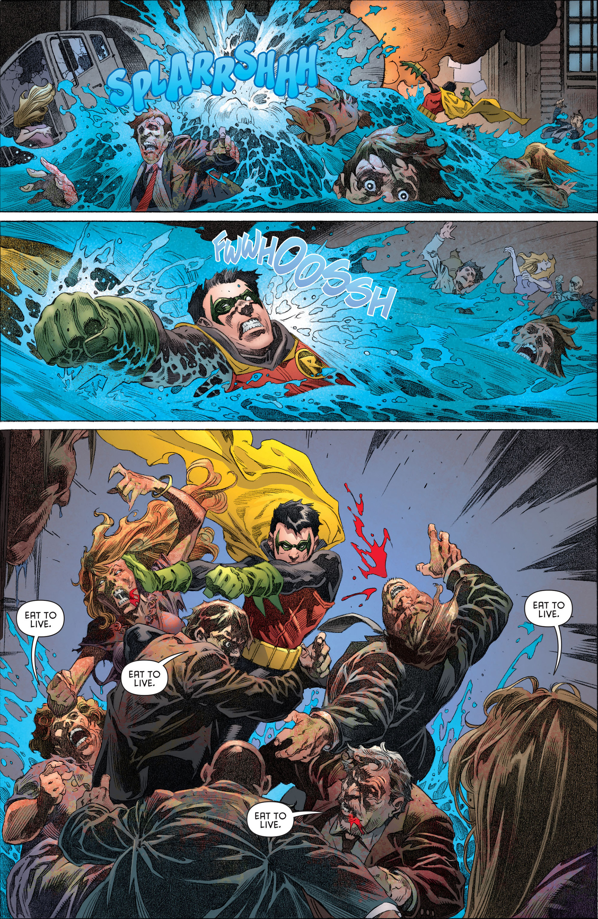 Read online Batman and Robin (2011) comic -  Issue #13 - 19