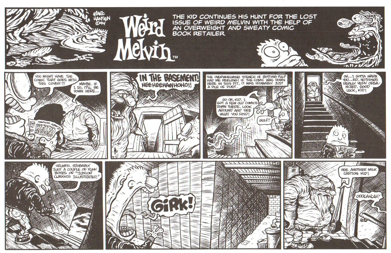 Read online Weird Melvin comic -  Issue #1 - 26