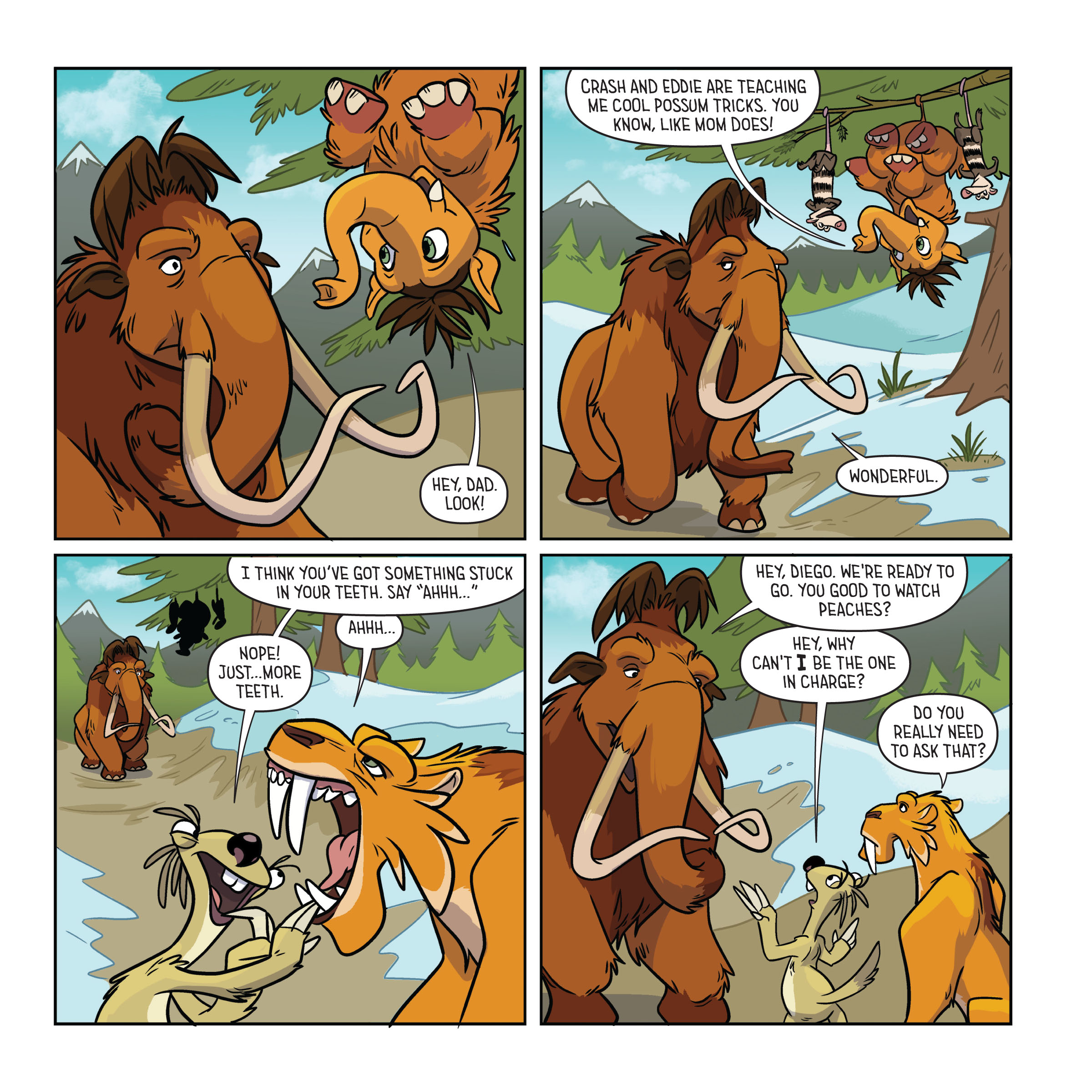 Read online Ice Age: Playing Favorites comic -  Issue # Full - 6