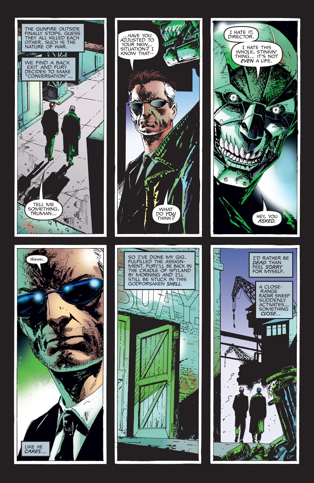 Read online Deathlok: Rage Against the Machine comic -  Issue # TPB - 387