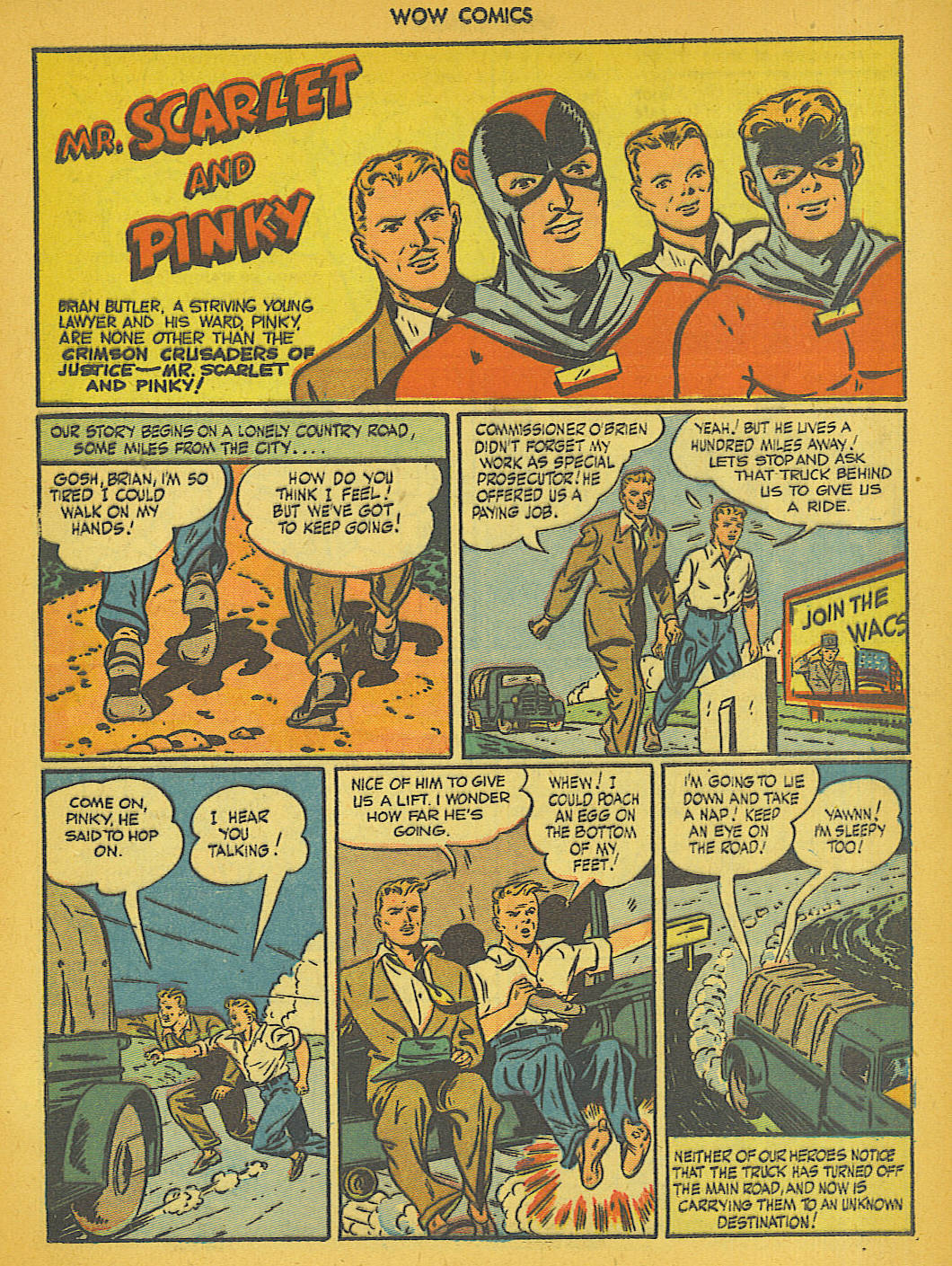 Read online Wow Comics comic -  Issue #32 - 16