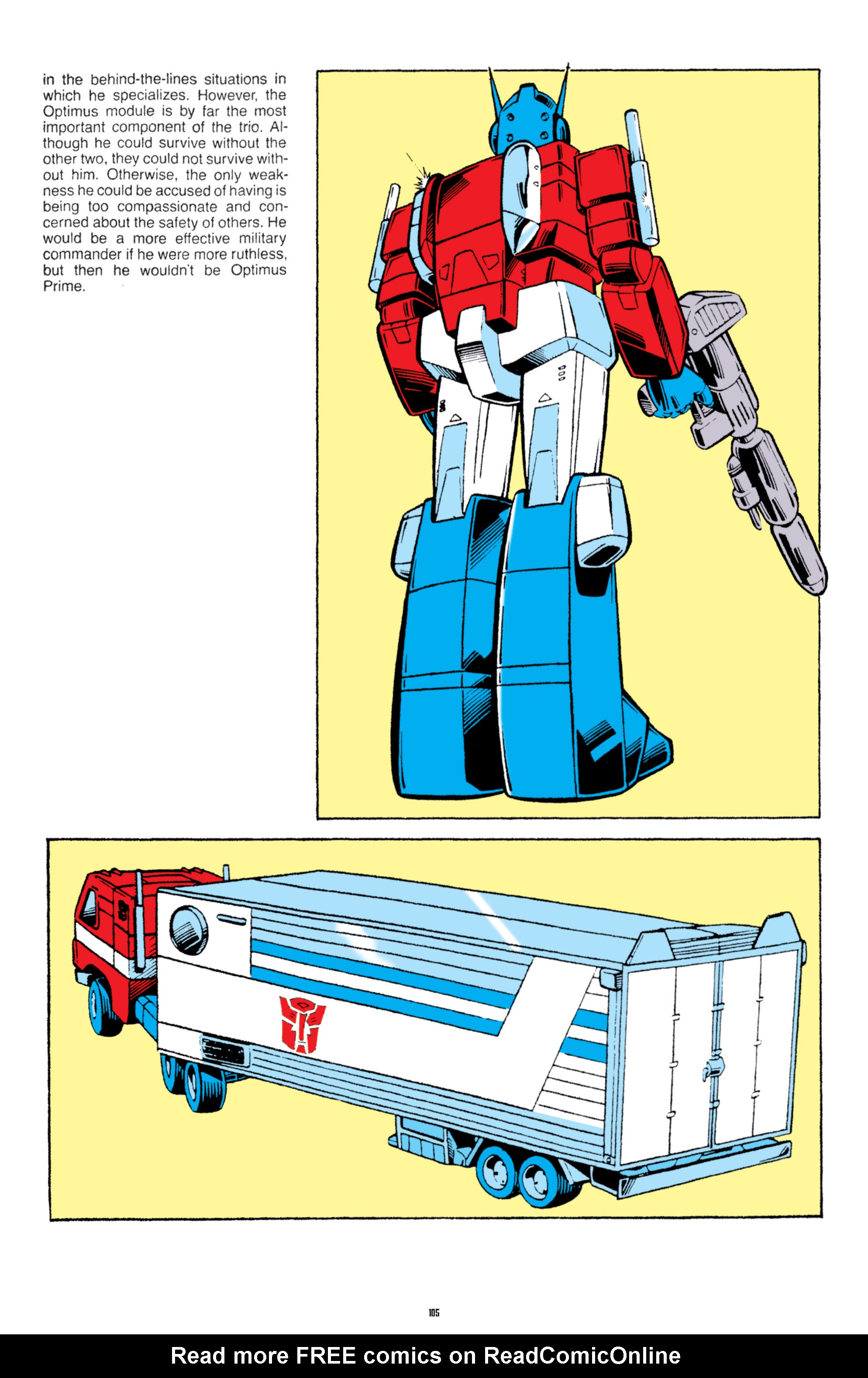 Read online The Transformers Classics comic -  Issue # TPB 8 - 104