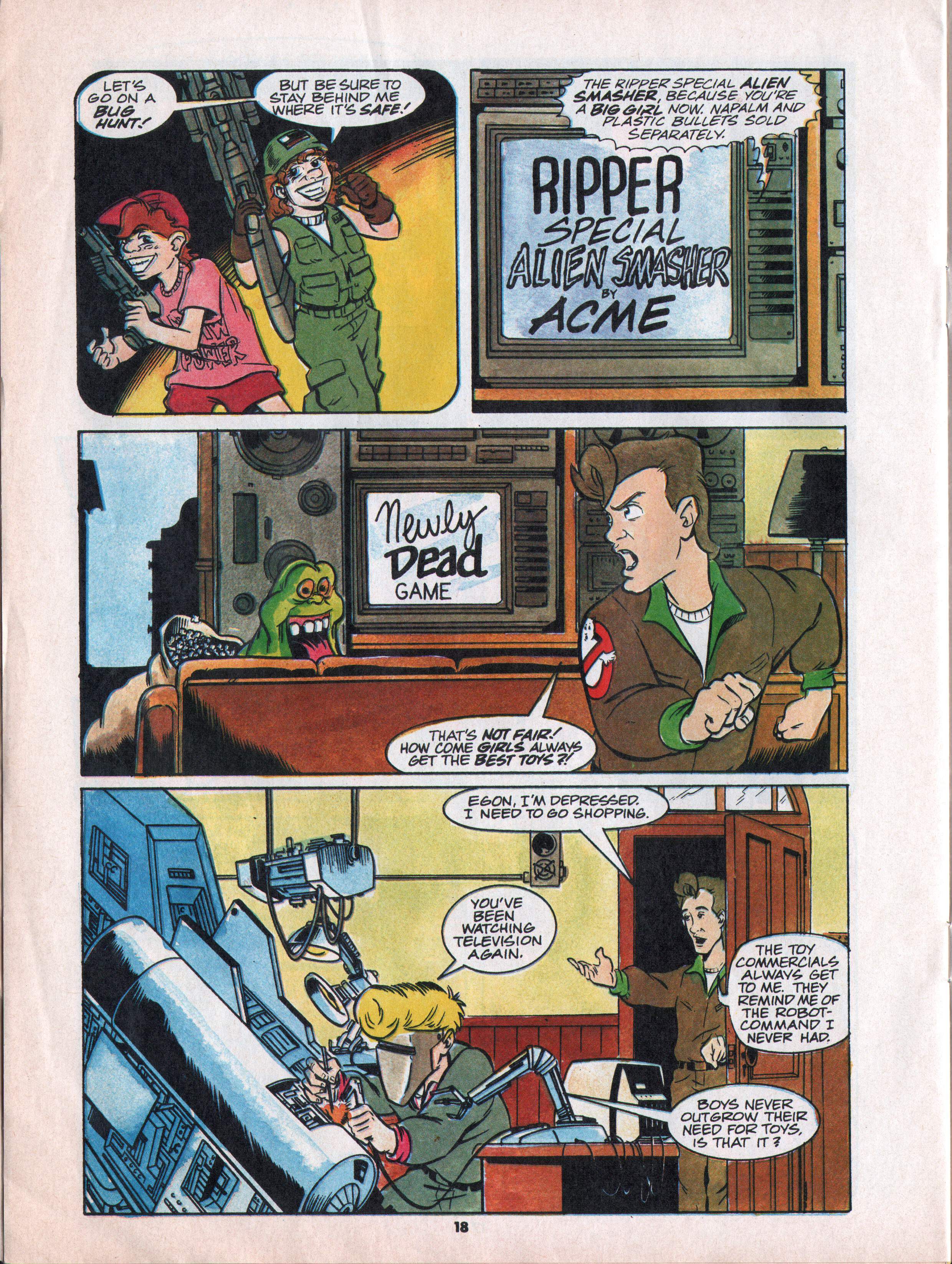Read online The Real Ghostbusters comic -  Issue #104 - 10