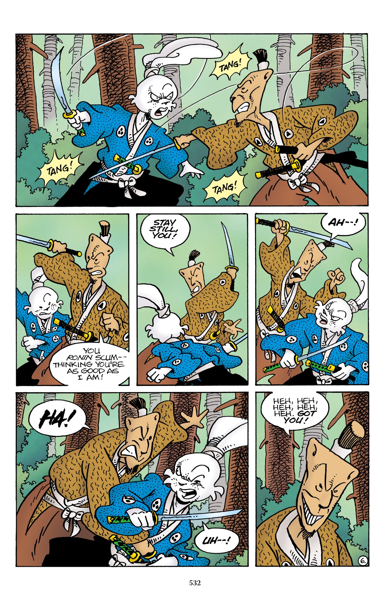 Read online The Usagi Yojimbo Saga comic -  Issue # TPB 6 - 529