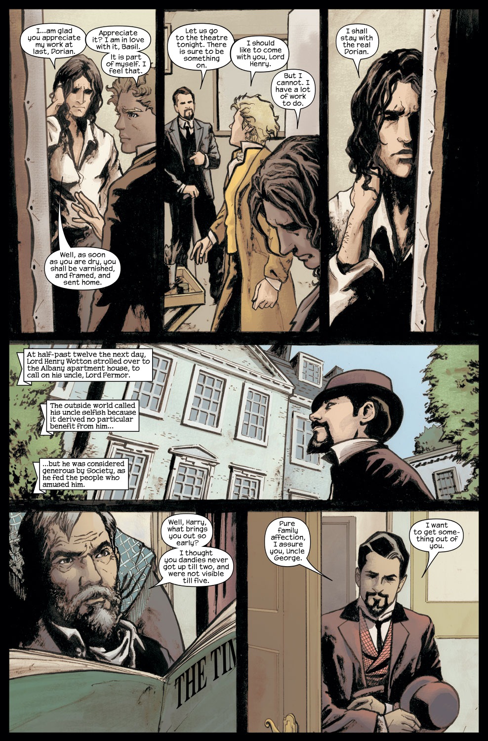 Read online Marvel Illustrated: The Picture of Dorian Gray comic -  Issue #1 - 11