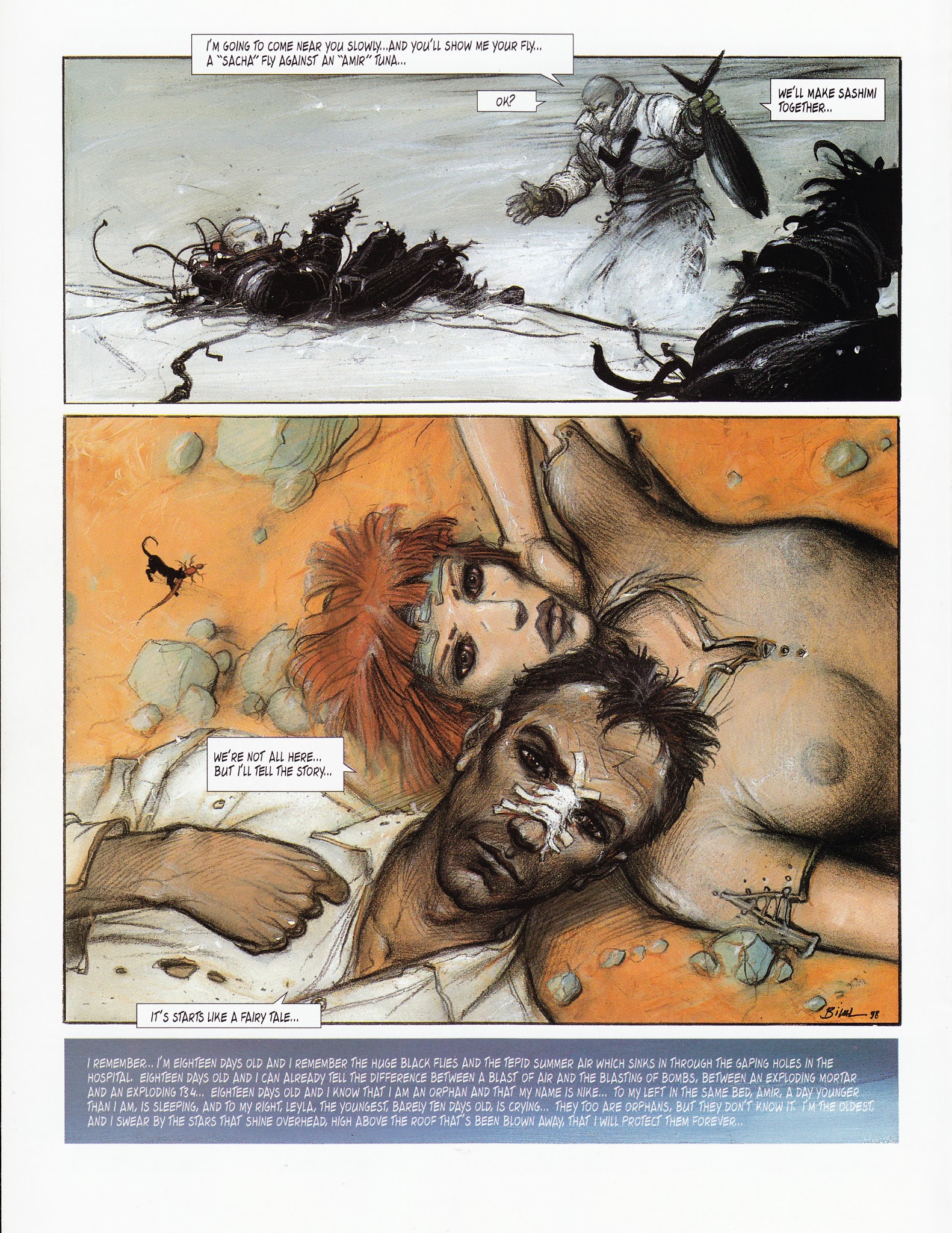 Read online The Bilal Library comic -  Issue # TPB 1 - 68