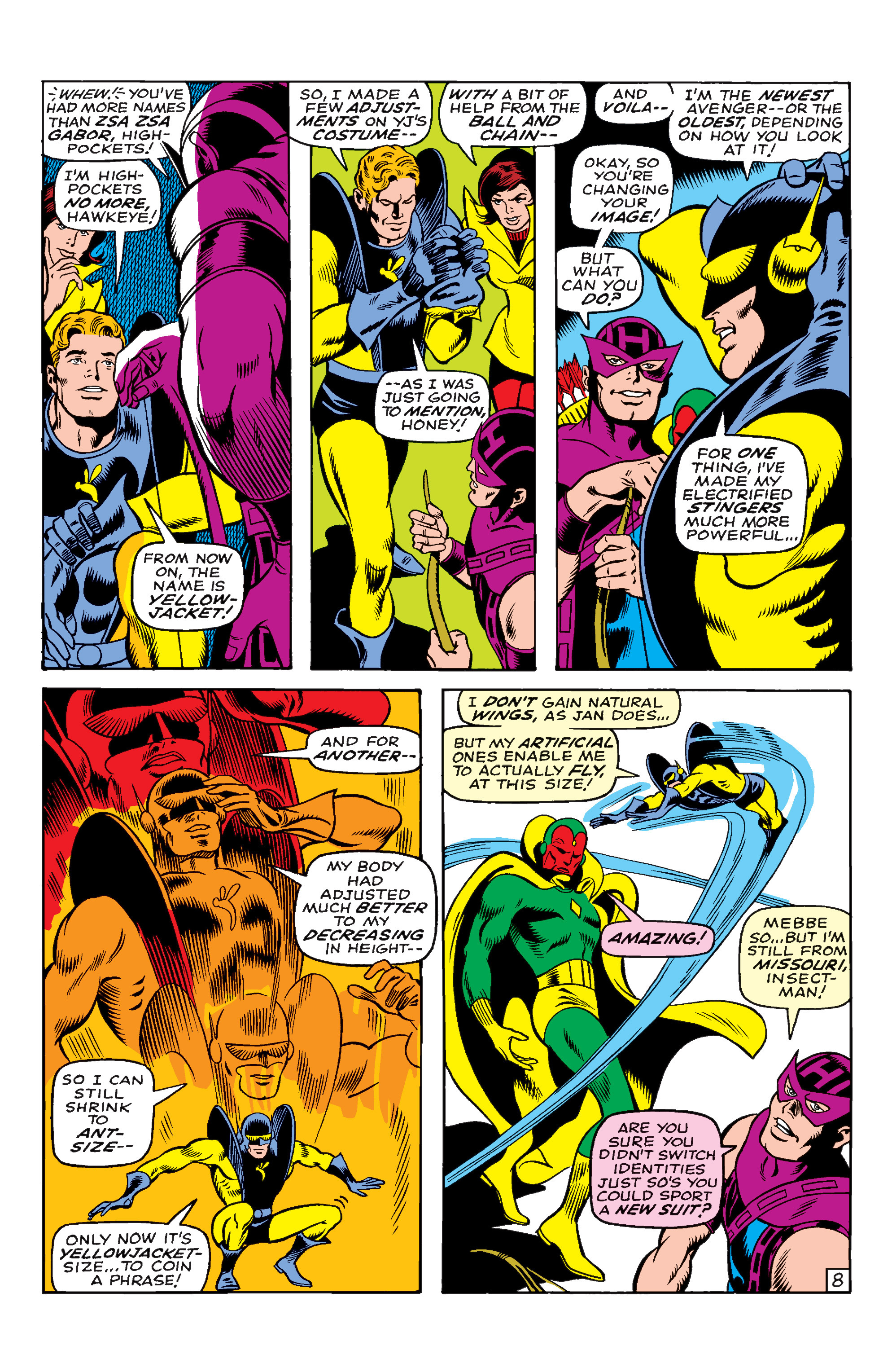 Read online Marvel Masterworks: The Avengers comic -  Issue # TPB 7 (Part 1) - 95