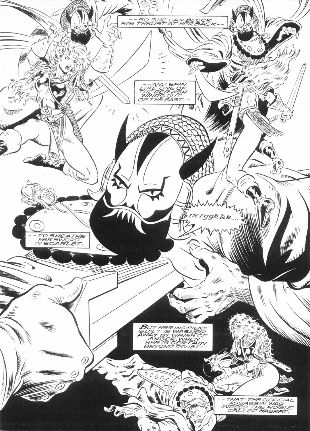 Read online The Savage Sword Of Conan comic -  Issue #229 - 33