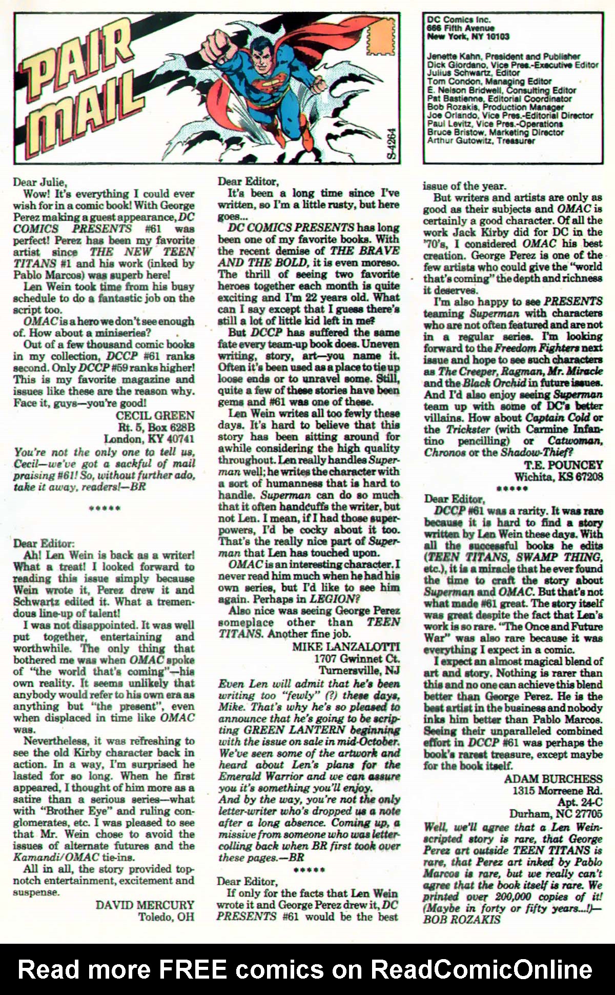 Read online DC Comics Presents comic -  Issue #65 - 25