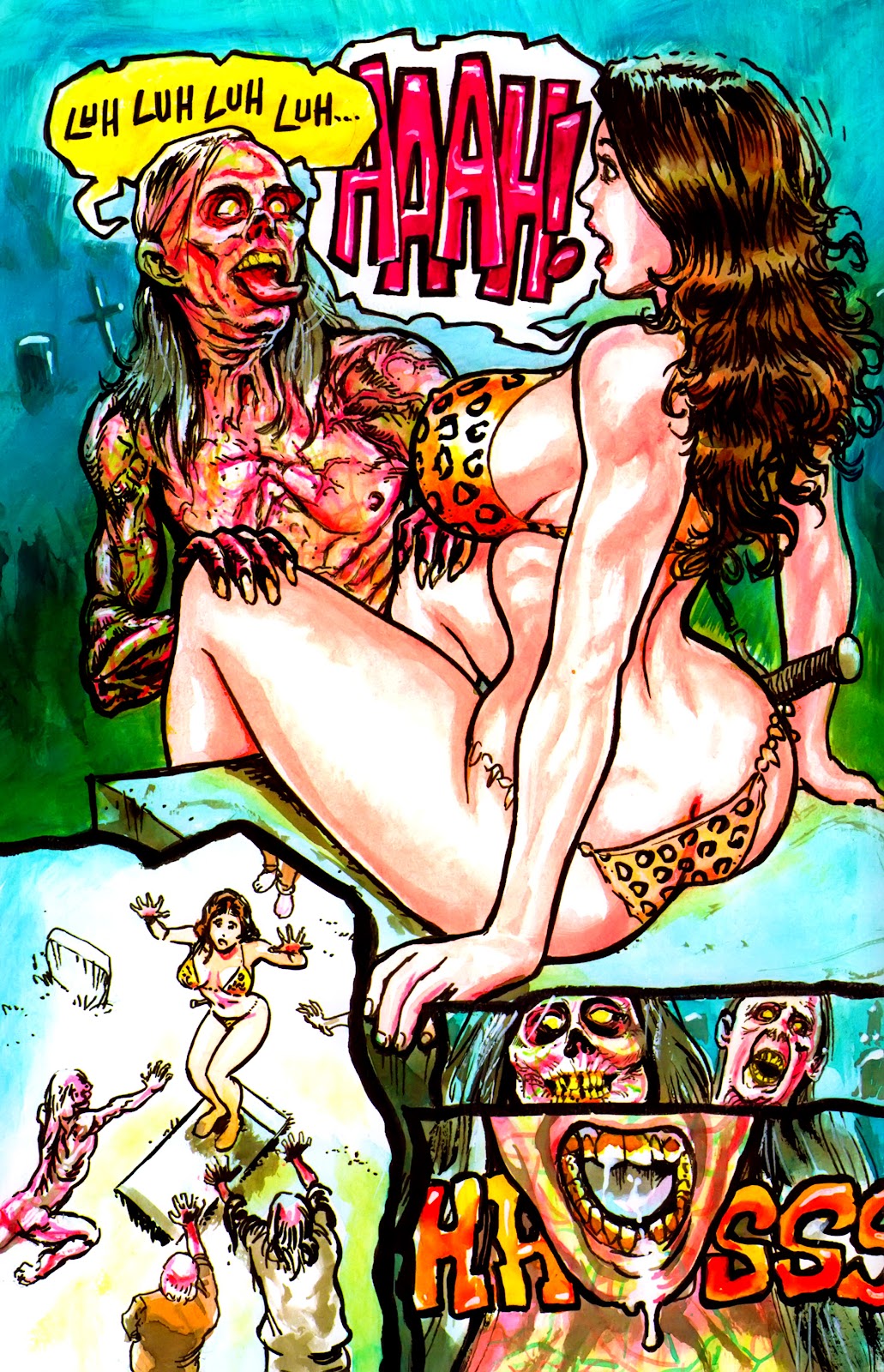 Cavewoman: The Zombie Situation issue 1 - Page 8