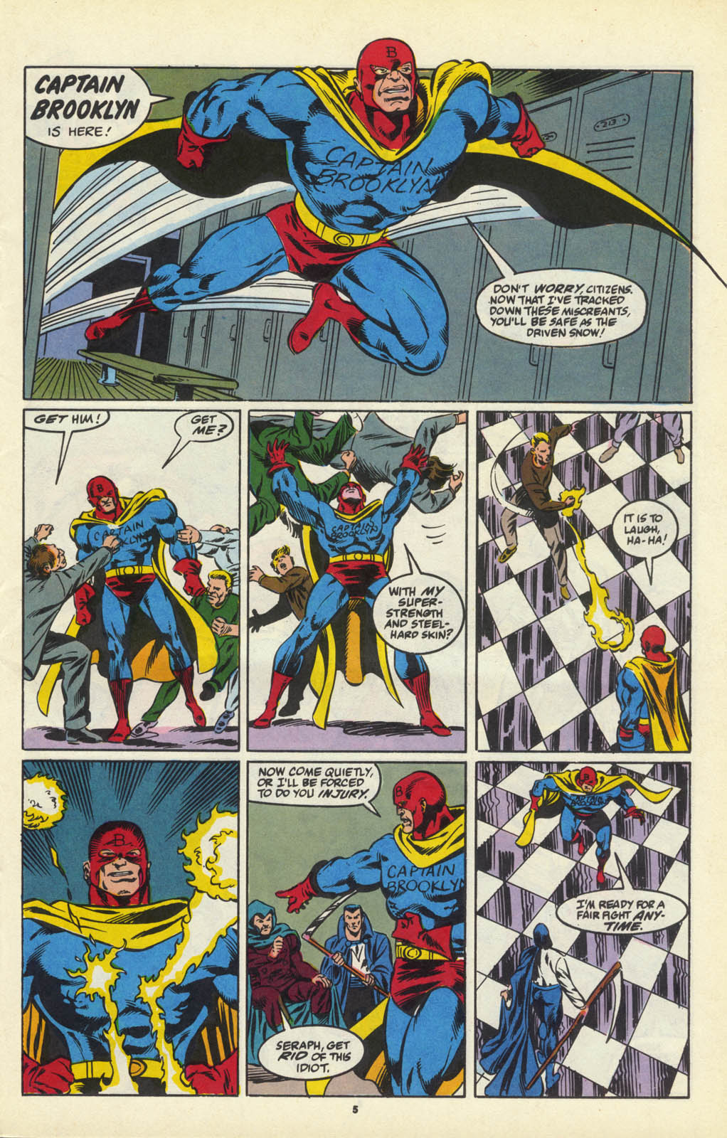 Read online Justice (1986) comic -  Issue #32 - 7