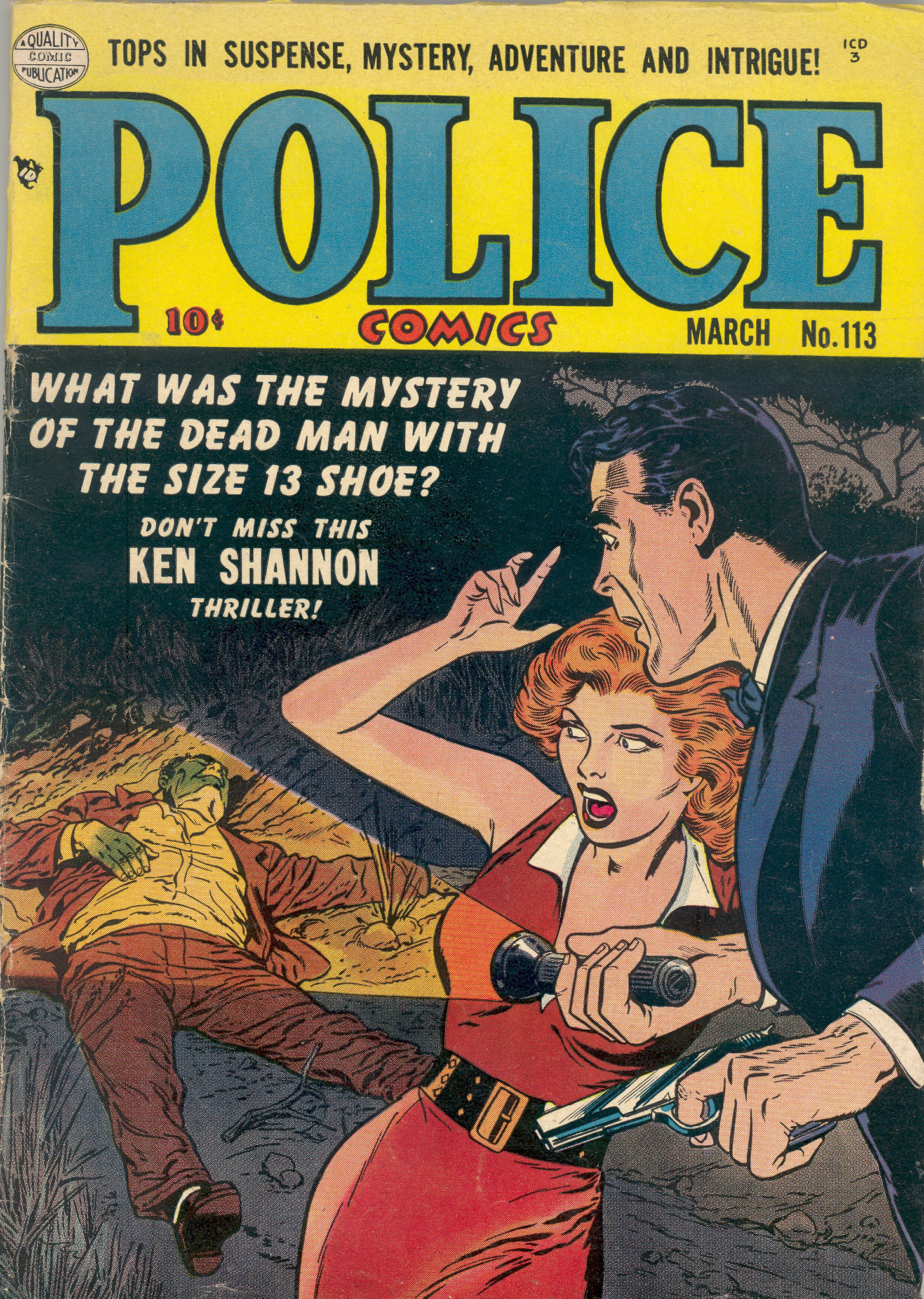 Read online Police Comics comic -  Issue #113 - 1