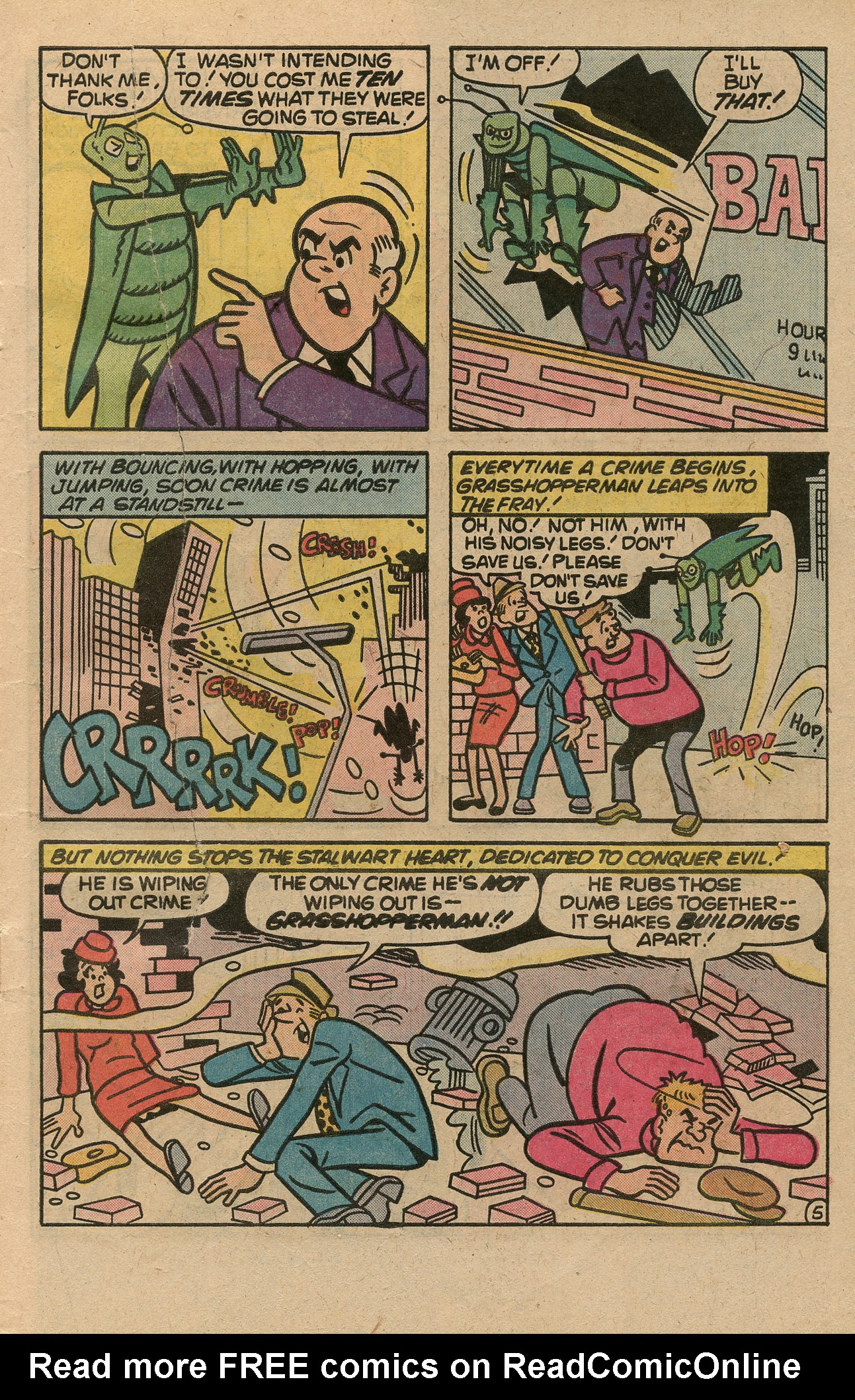 Read online Archie's TV Laugh-Out comic -  Issue #57 - 7