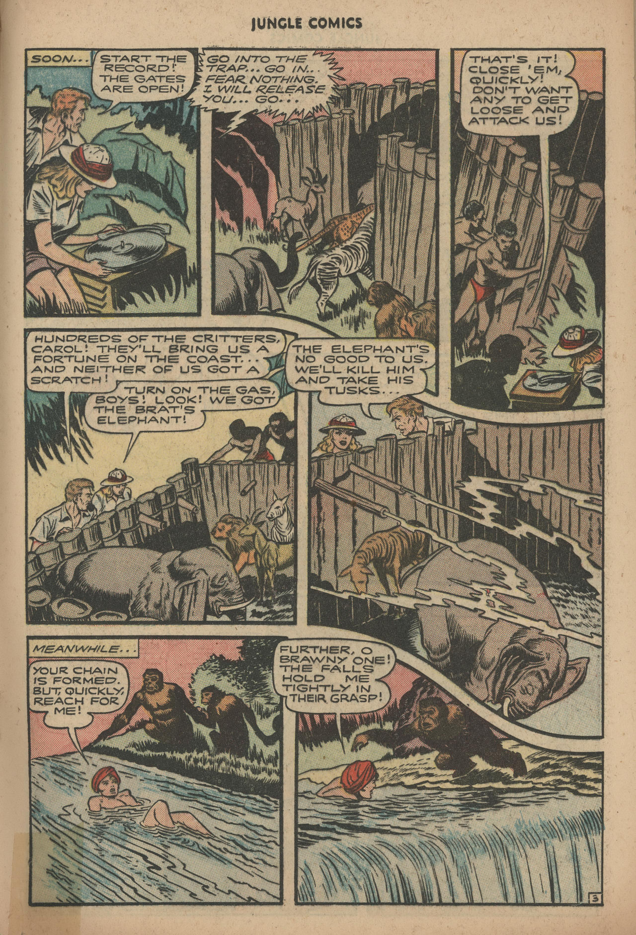 Read online Jungle Comics comic -  Issue #85 - 31