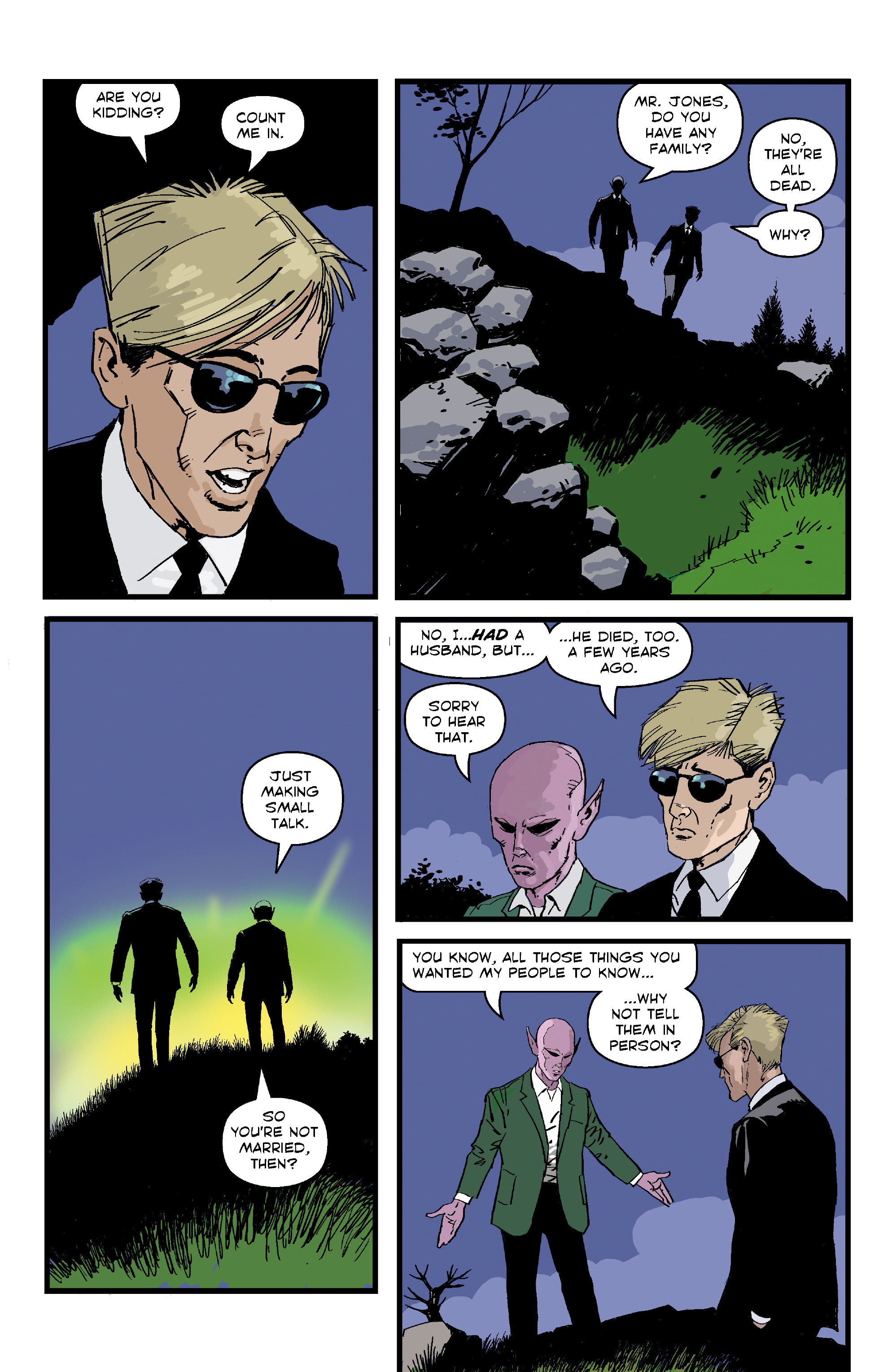 Read online Resident Alien: Your Ride's Here comic -  Issue #6 - 10