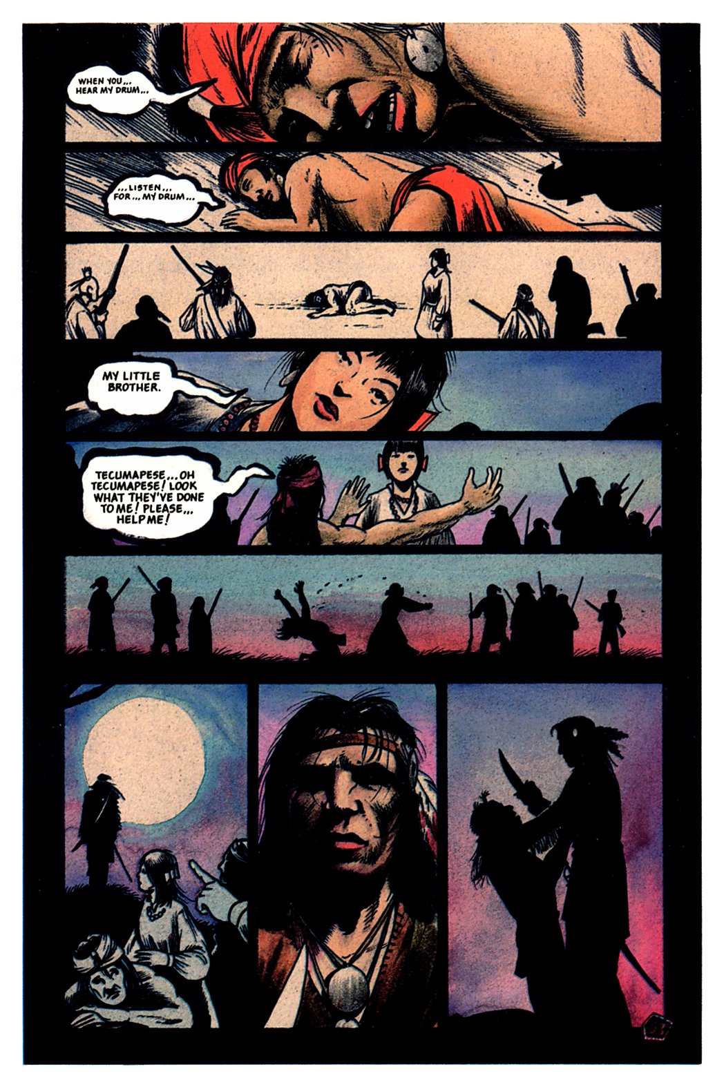 Read online Allen W. Eckert's Tecumseh! comic -  Issue # Full - 57