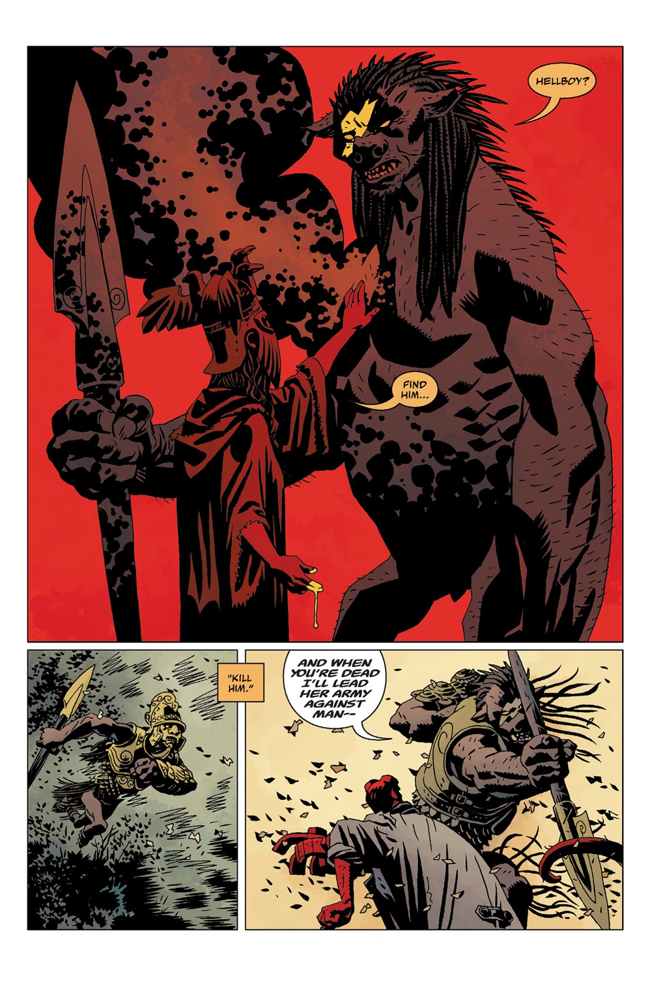 Read online Hellboy: The Storm And The Fury comic -  Issue # TPB - 41